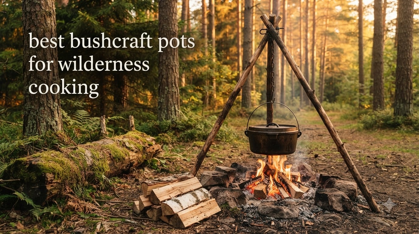 best bushcraft pots for wilderness cooking