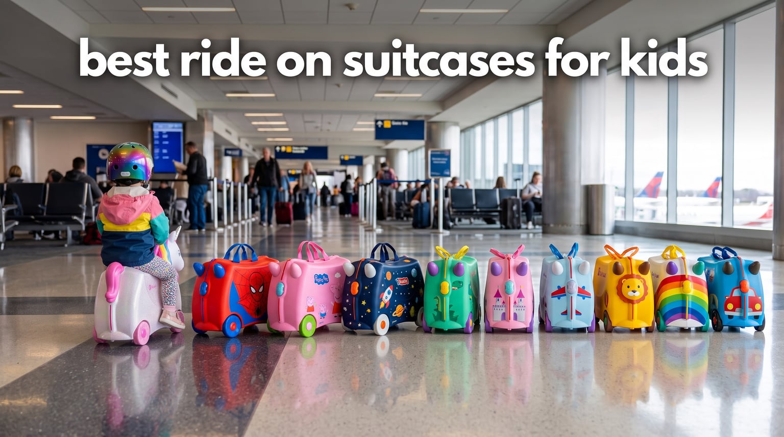 best ride on suitcases for kids