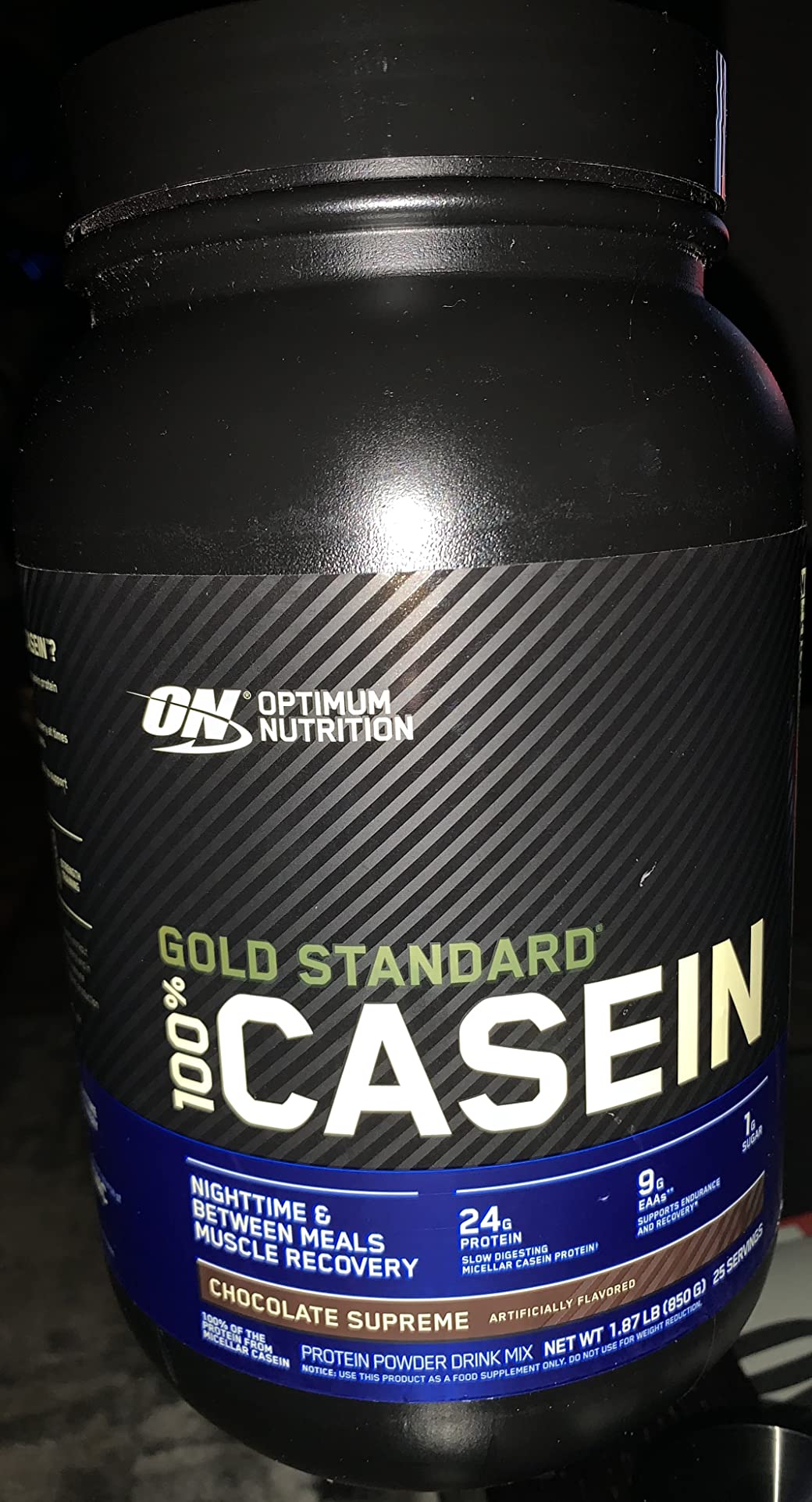 Optimum Nutrition Gold Standard Casein Protein Powder Chocolate Supreme 4LB customer photo 1