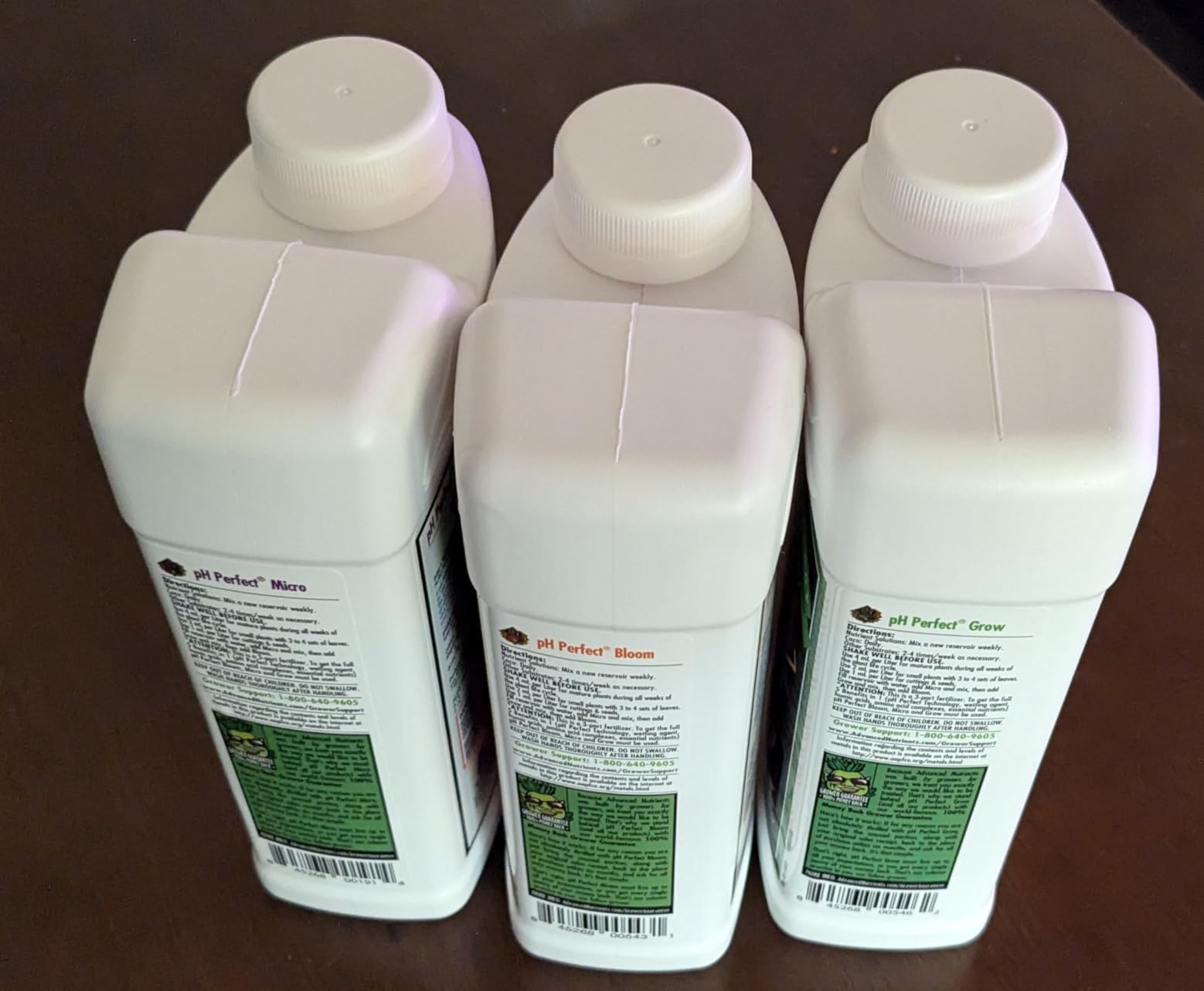 Advanced Nutrients Bloom, Micro & Grow, Pack of 3, 1 L Each customer photo 1