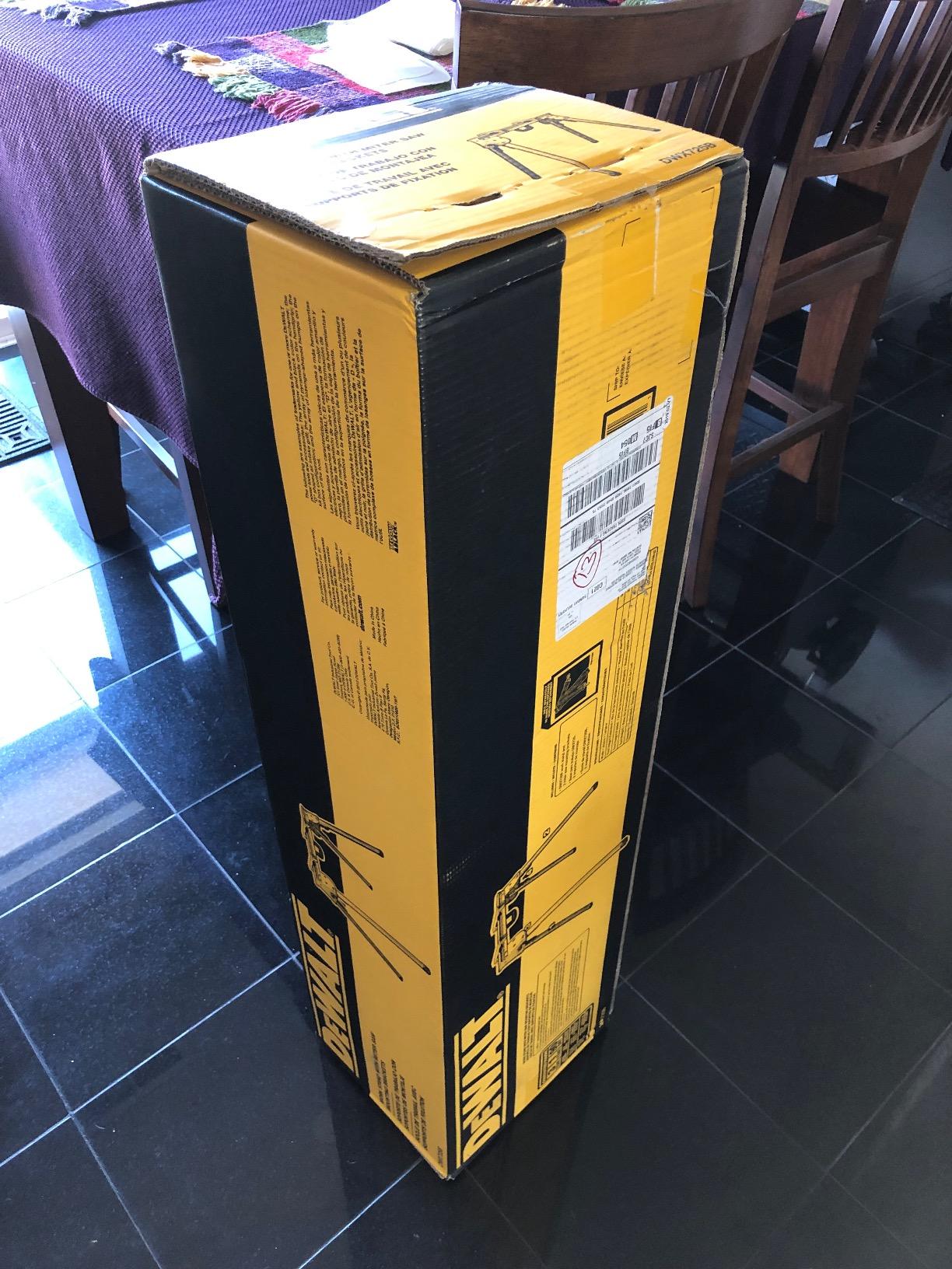 DEWALT Miter Saw Stand, Heavy Duty with Miter Saw Mounting Brakets, Tool Only (DWX725B) customer photo 1