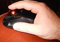 Kensington Orbit Wireless Trackball Mouse with Touch Scroll Ring (K72352US),Black customer photo 1