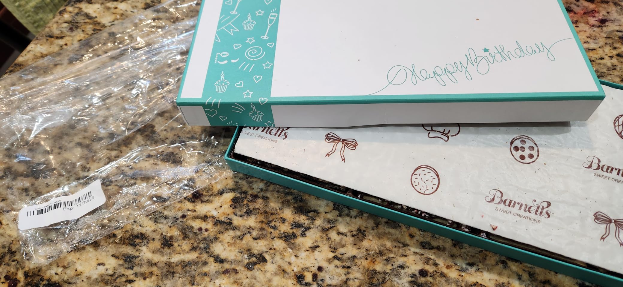 Barnetts 12 Chocolate Biscotti Gift Box Gourmet Cookie Gifts customer photo 2
