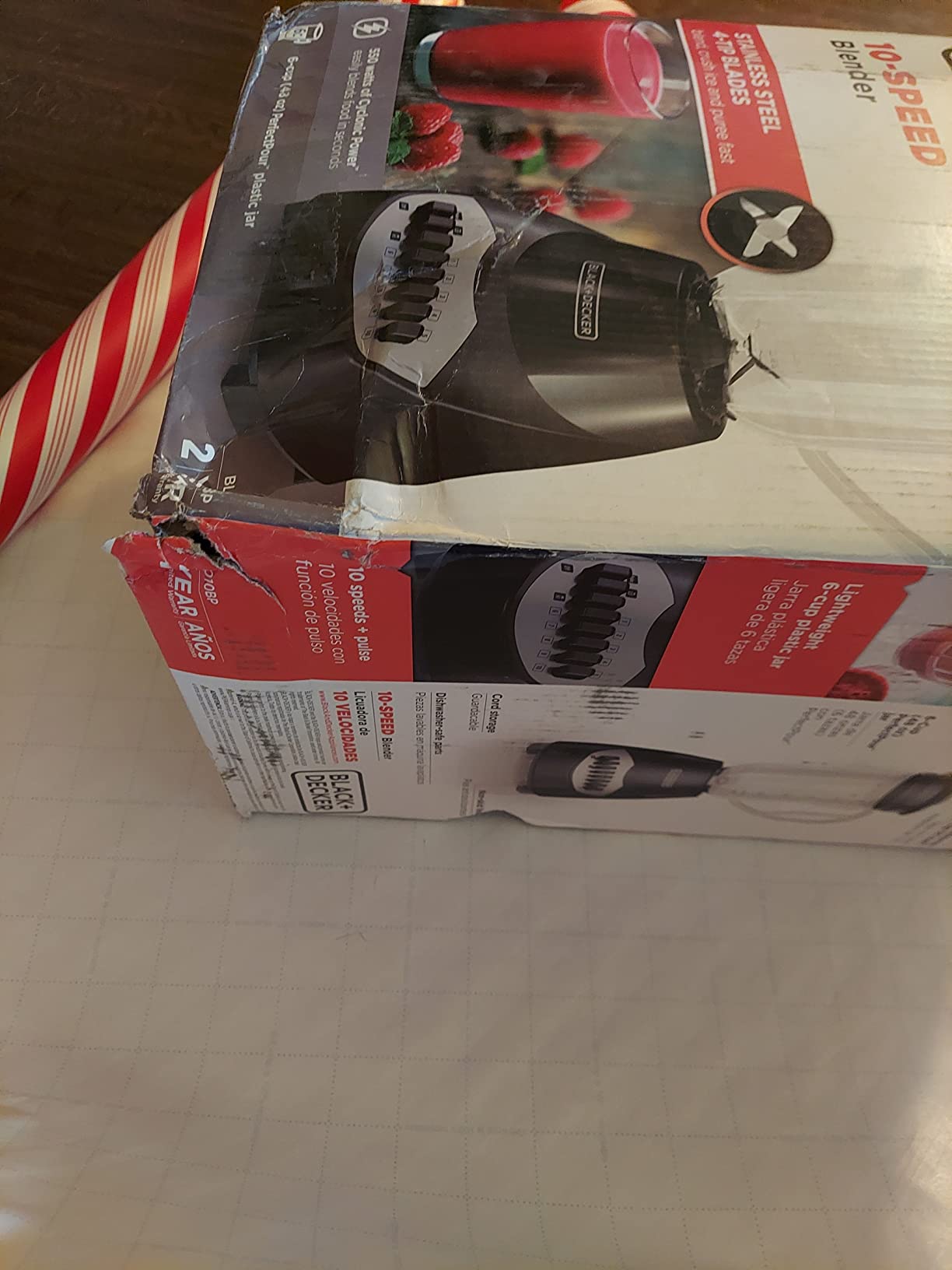 BLACK+DECKER Crush Master Blender, 10-Speeds with Stainless Steel Blades, Black, BL2010BP customer photo 2