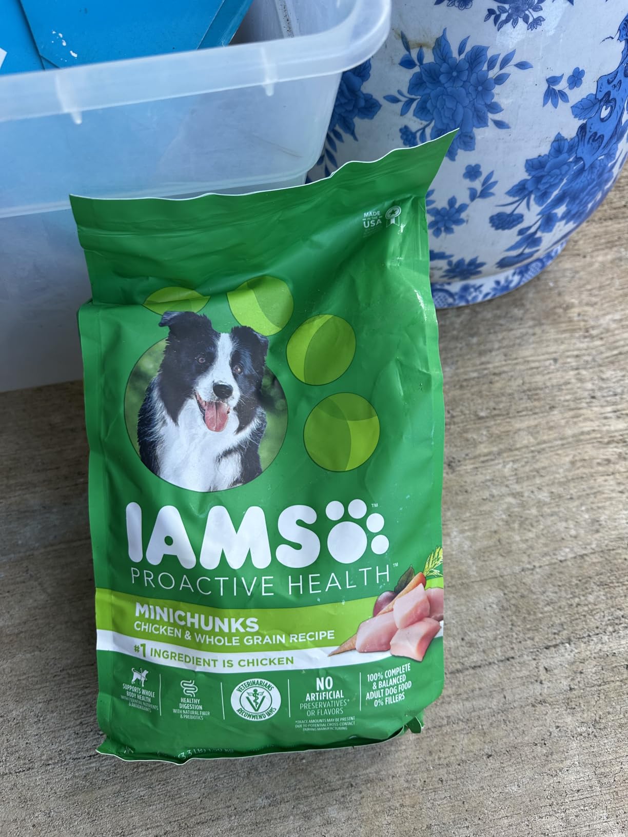IAMS Proactive Health Adult Minichunks Dry Dog Food, Chicken, 3.3 lb customer photo 2