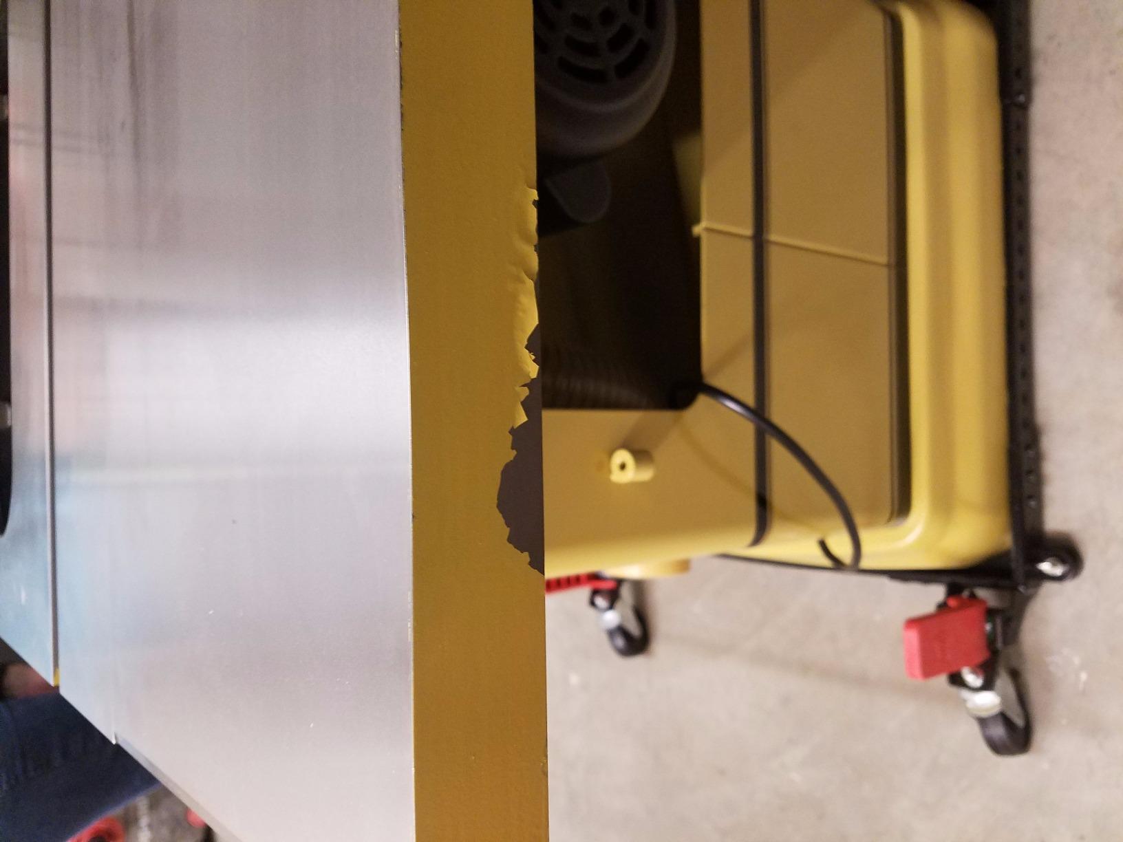 Powermatic 10-Inch Table Saw, 52-Inch Rip, 1-3/4 HP, 115/230V 1Ph (Model PM1000) customer photo 1