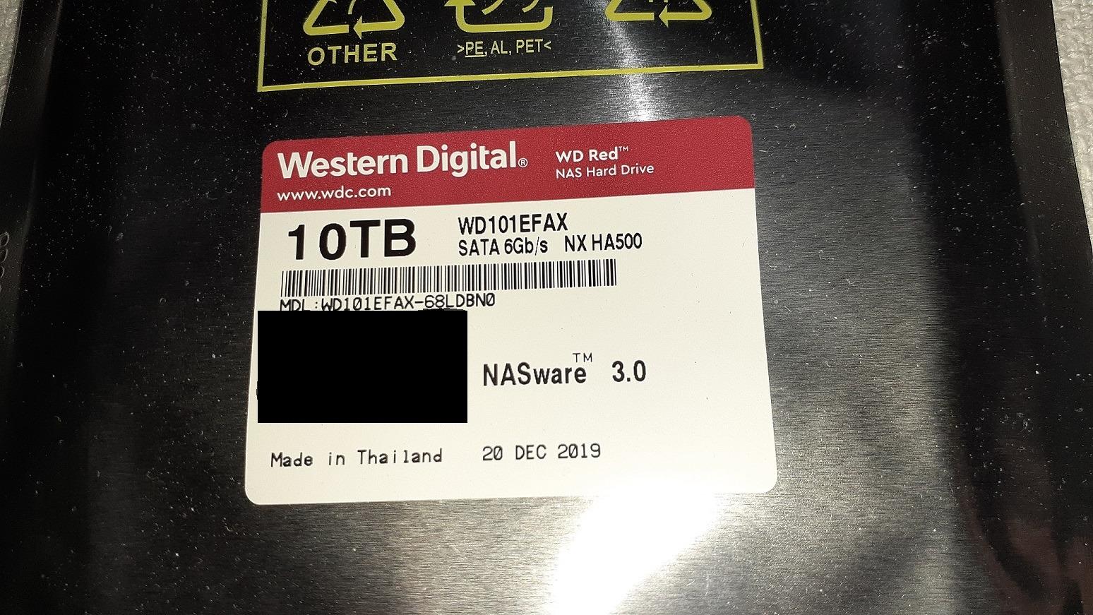 Western Digital 4TB WD Red Plus NAS Internal Hard Drive HDD - 5400 RPM, SATA 6 Gb/s, CMR, 64 MB Cache, 3.5