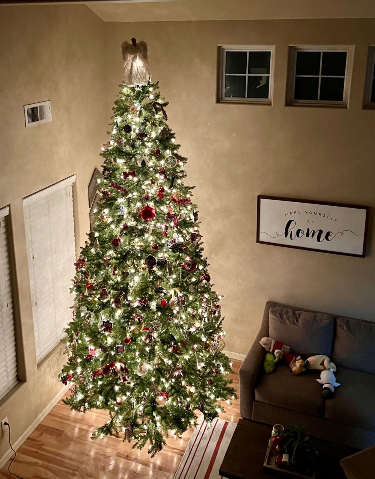 National Tree Company 7ft Pre-Lit Dunhill Fir Artificial Christmas Tree customer photo 2