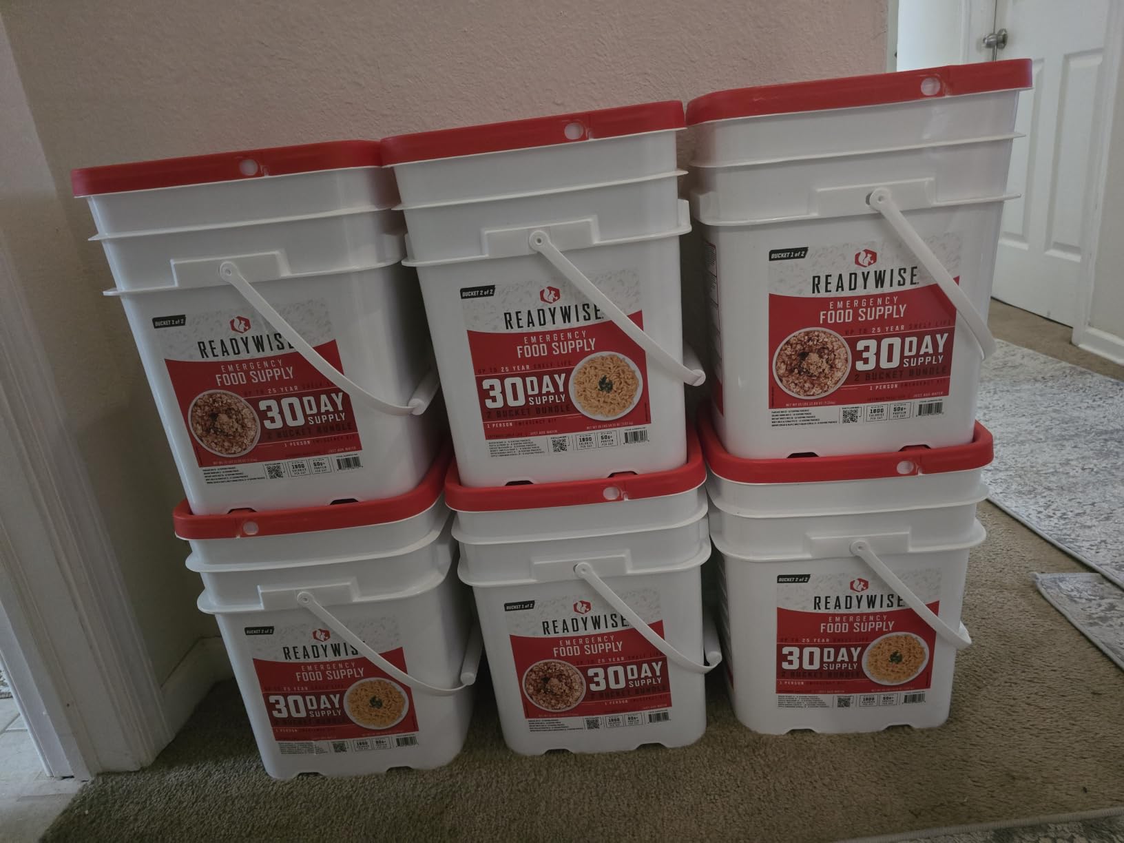 READYWISE Emergency Food Supply Meals 72 Hour Survival Kit, 30 Servings customer photo 1