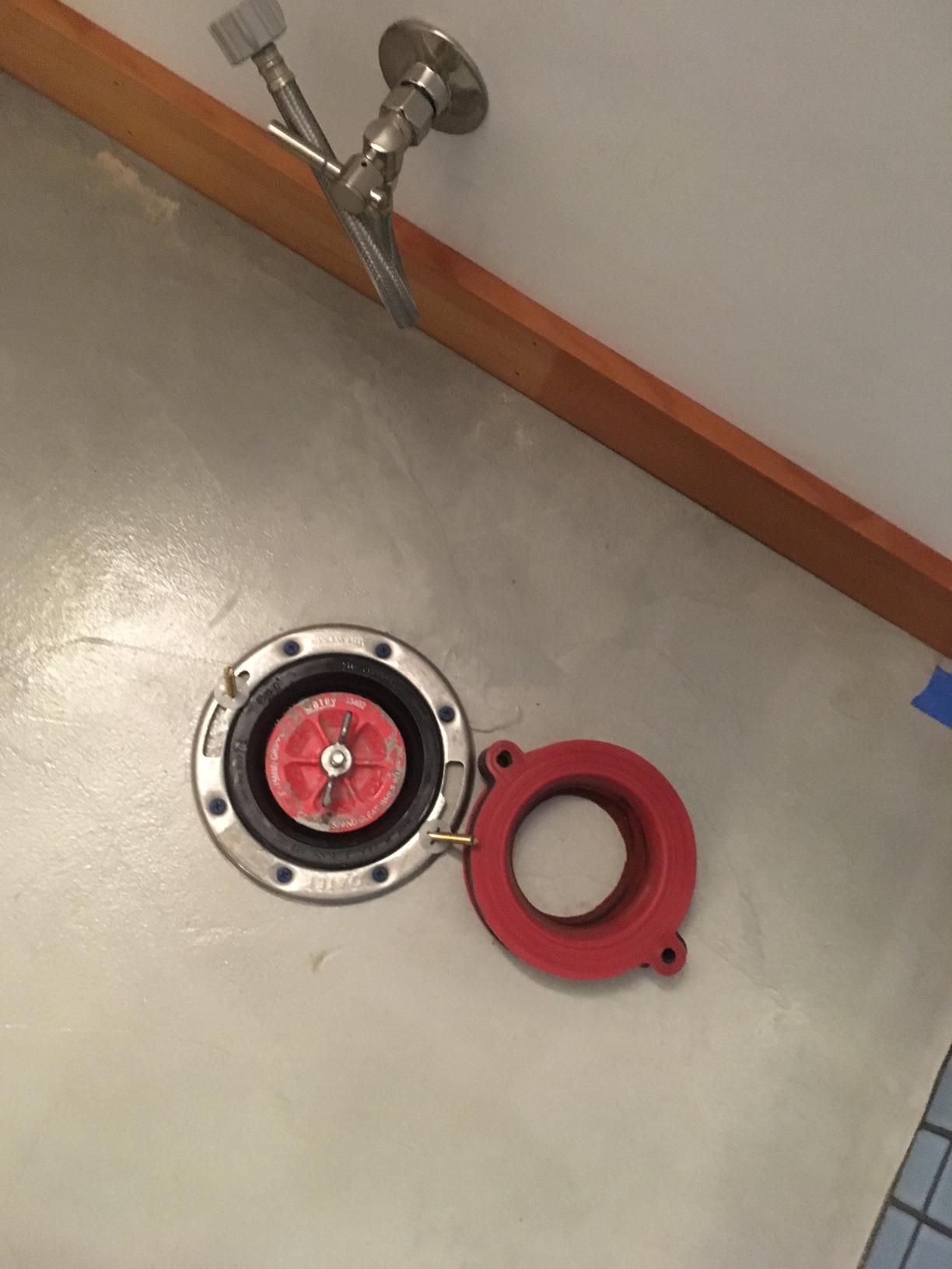 Korky WaxFree Toilet Seal Kit with Hardware - Easy to Install - 6000 customer photo 2