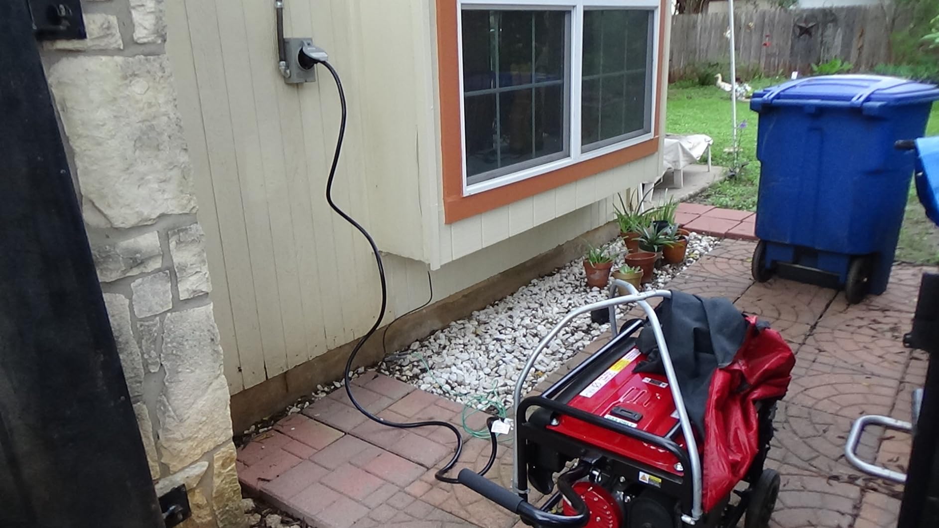 Reliance Controls 30 amps 240 volt 2 space 6 circuits Surface Mount Generator Power Transfer Kit customer photo 1