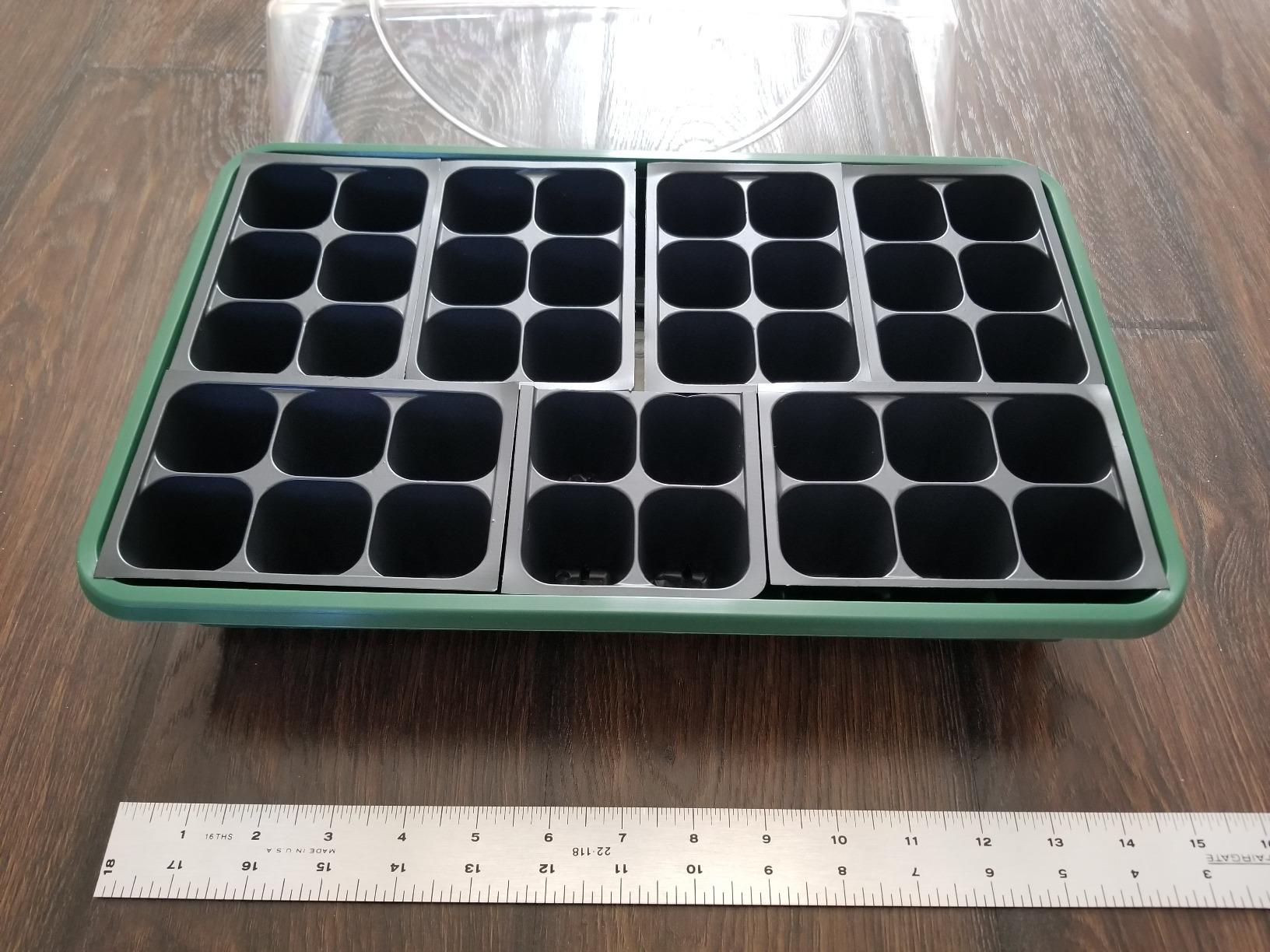 EarlyGrow 70738 Medium Domed Propagator, 15