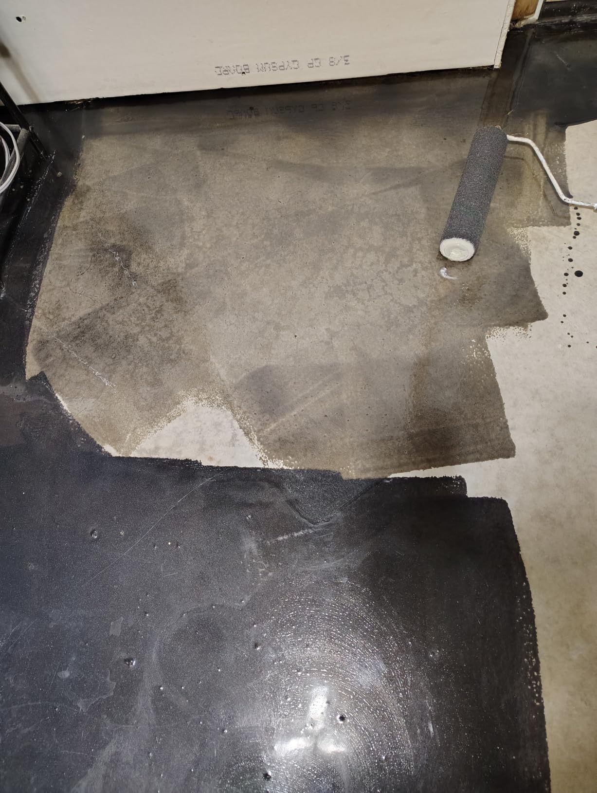 RockSolid Metallic Garage Floor Coating, Brilliant Blue customer photo 2
