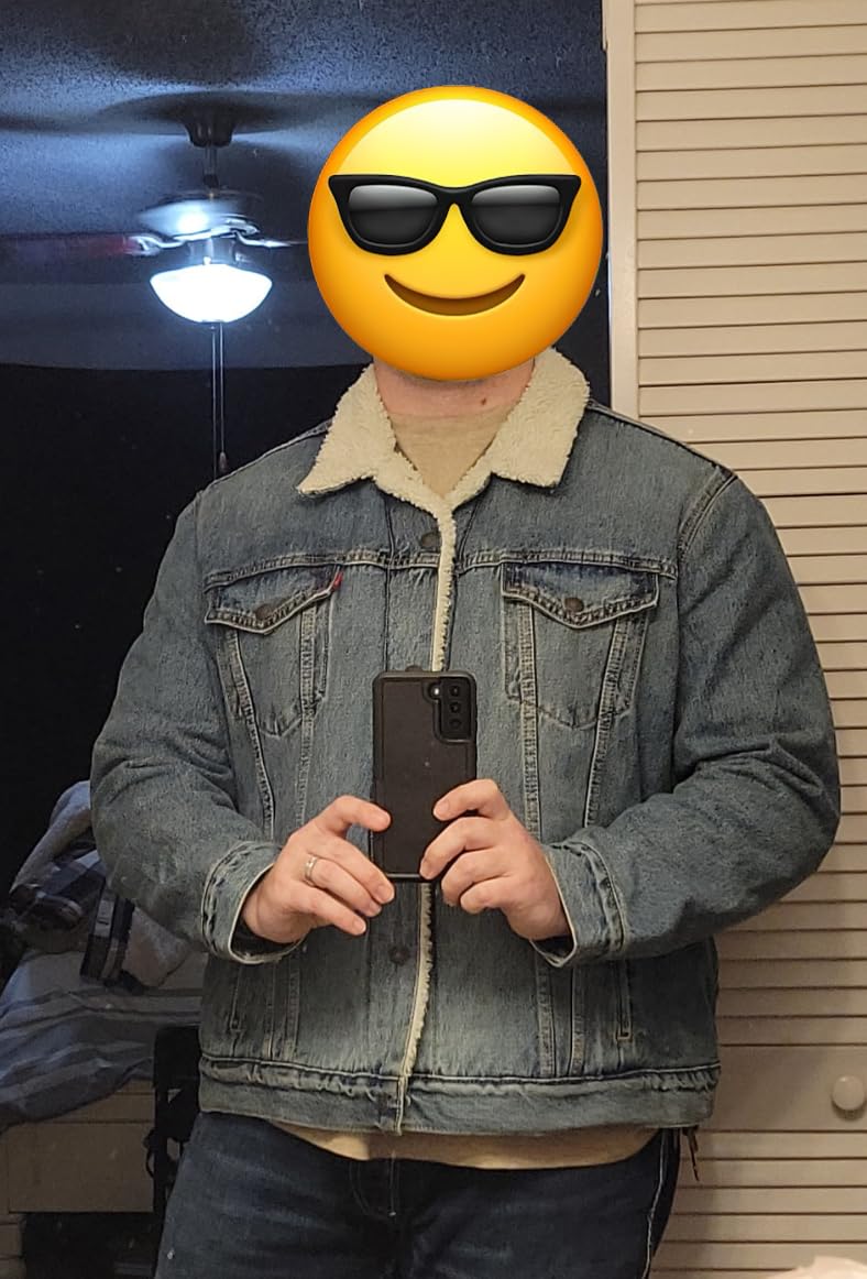 Levi's Sherpa Trucker Jacket customer photo 2