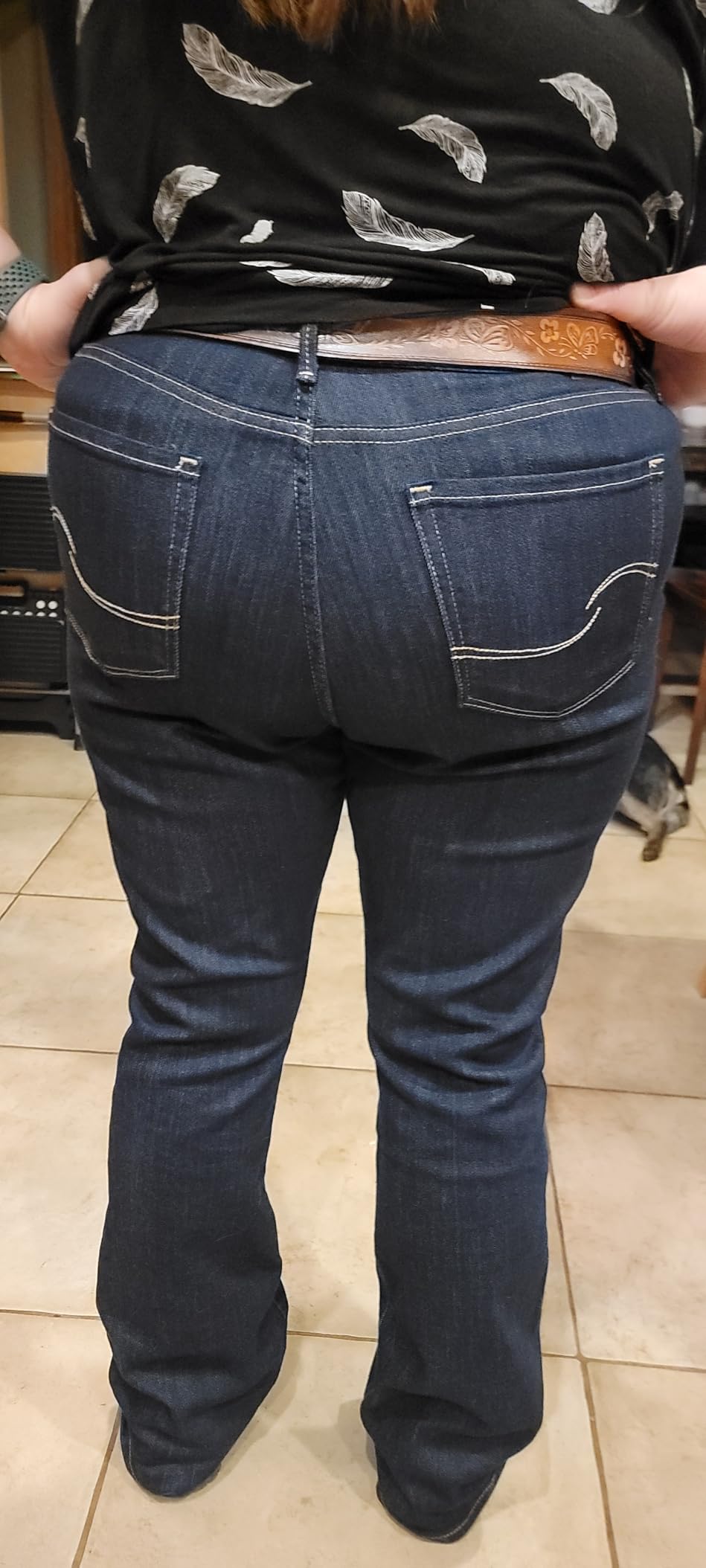 Signature Gold '03 Essentials Bootcut Jeans customer photo 2