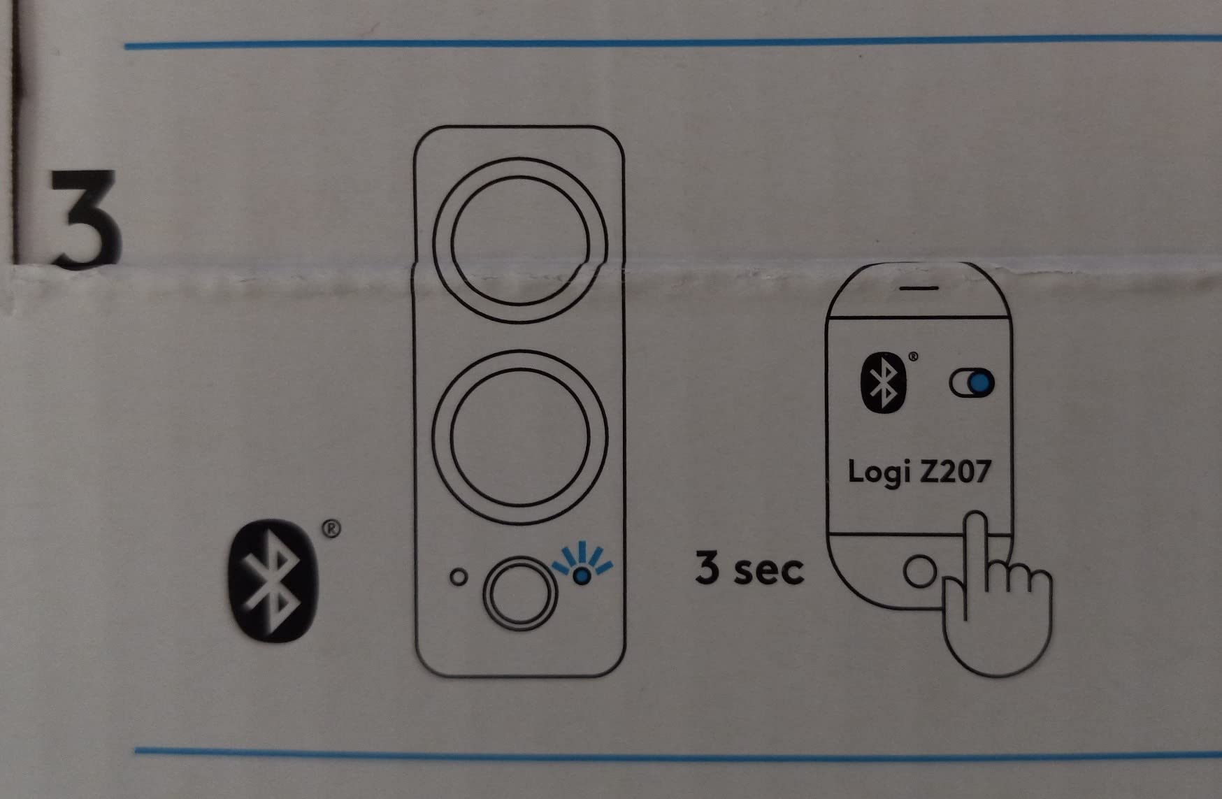 Logitech Z207 2.0 Stereo Computer Speakers with Bluetooth customer photo 2