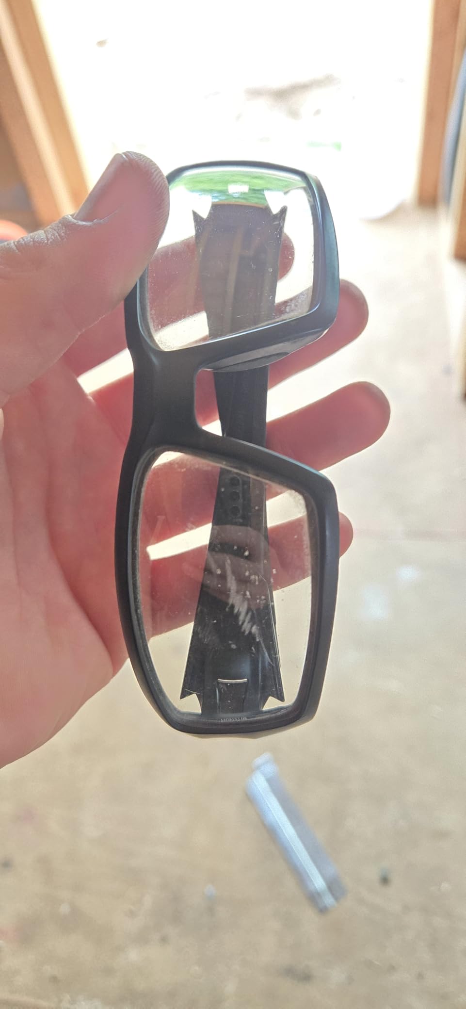 Uvex Hypershock Safety Glasses, Black Frame with Clear Lens & HydroShield Anti-Fog Coating (S2940HS) customer photo 2
