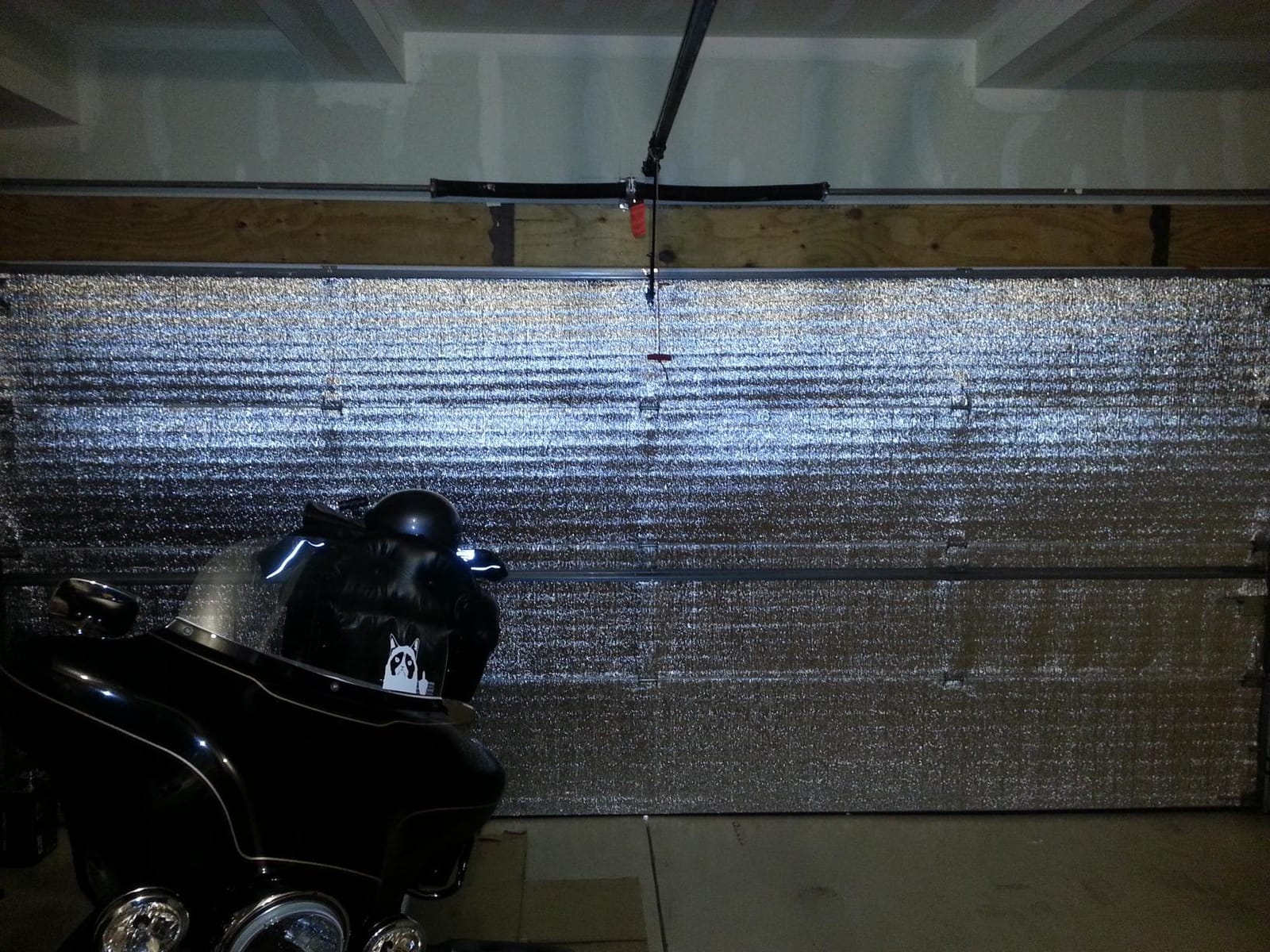 SmartGARAGE- Reflective Garage Door Insulation Kit 2 car - 18'W x 7'H (Reflective/Reflective) customer photo 1