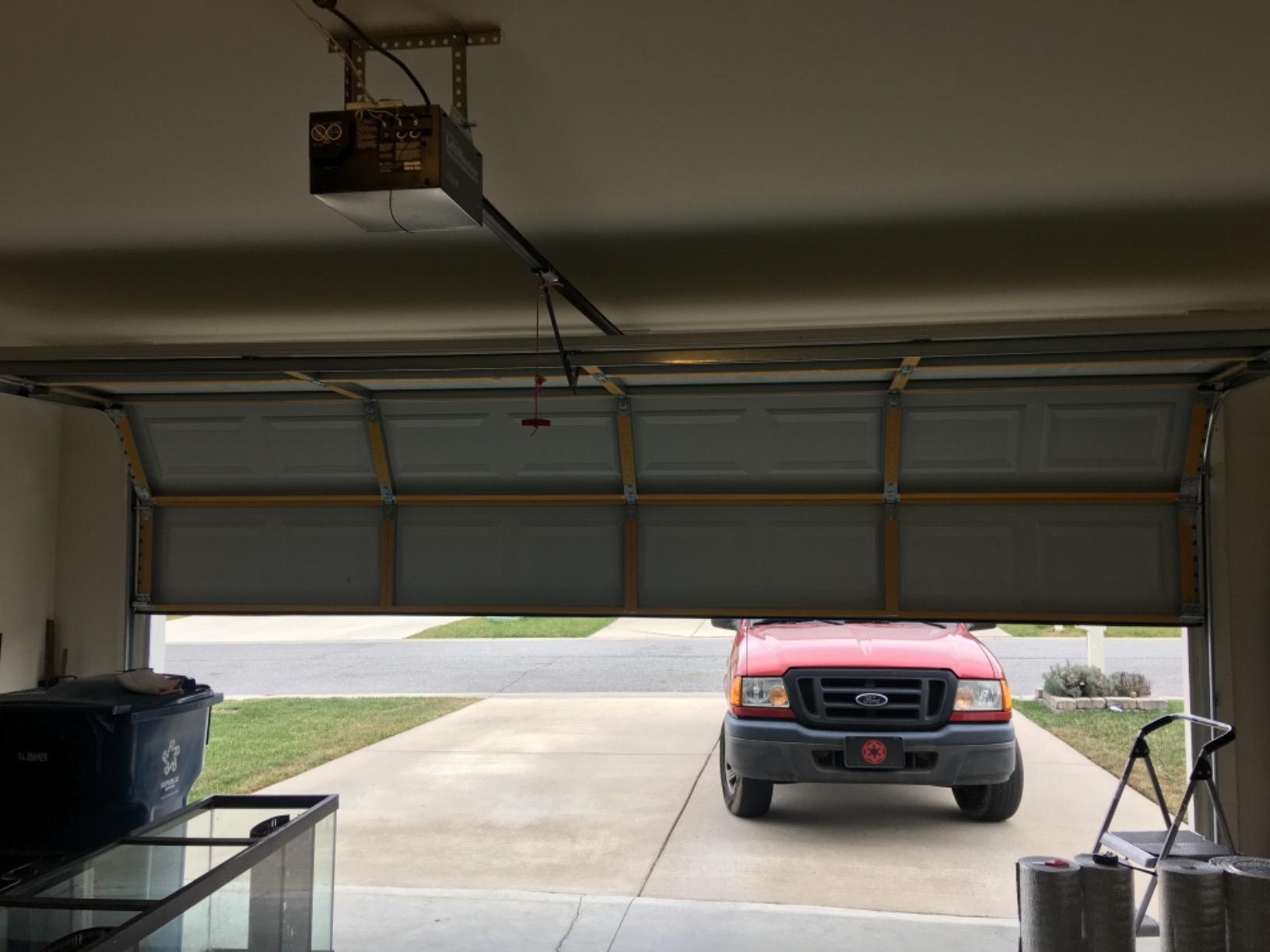 SmartGARAGE- Reflective Garage Door Insulation Kit 2 car - 18'W x 7'H (Reflective/Reflective) customer photo 2