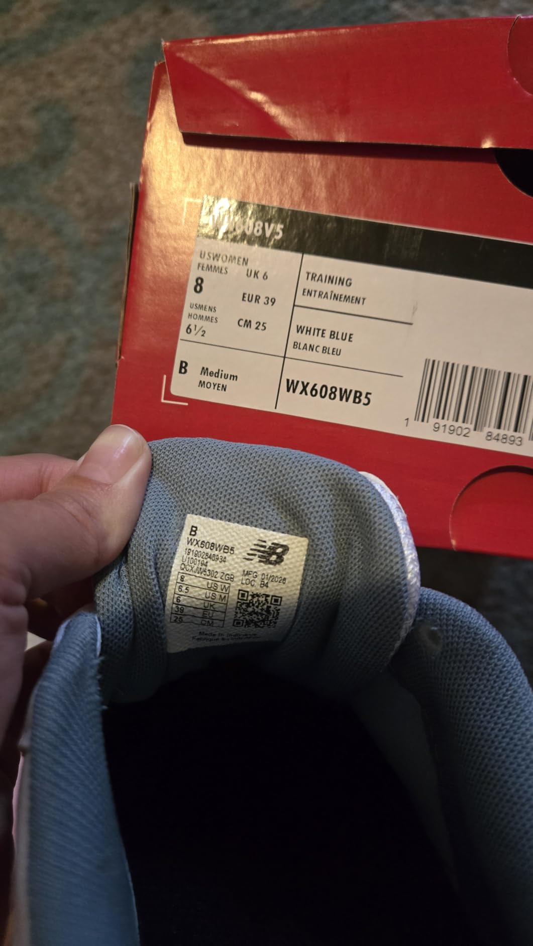 New Balance 608 V5 customer photo 1
