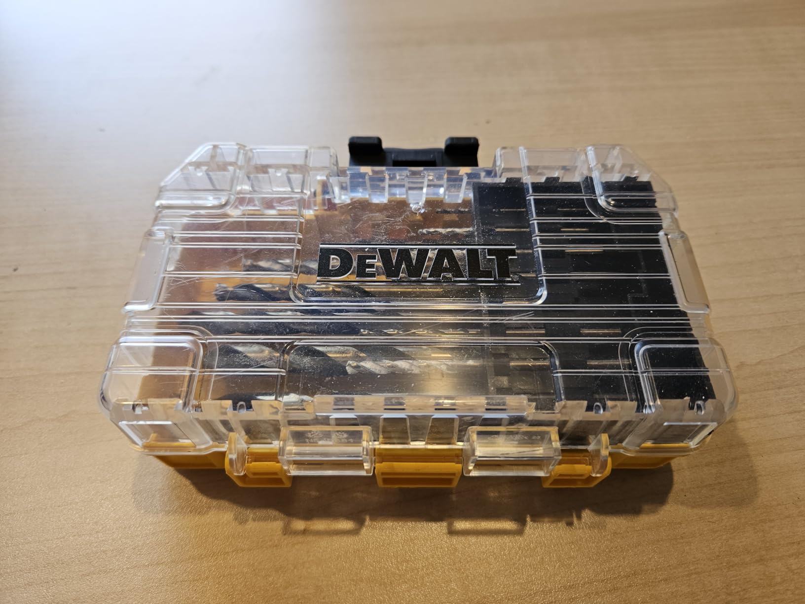 DEWALT Drill Bit Set, 3-Flats Shank,14-Piece, 135 Degree Split Point, for Plastic, Wood and Metal (DWA1184) customer photo 1