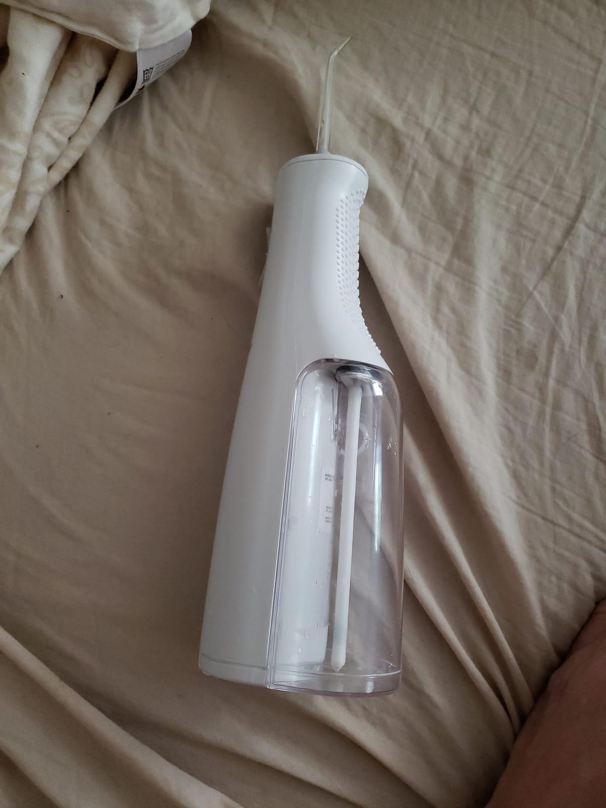 Waterpik Cordless Express Portable Water Flosser, 3 AA Batteries, White customer photo 1