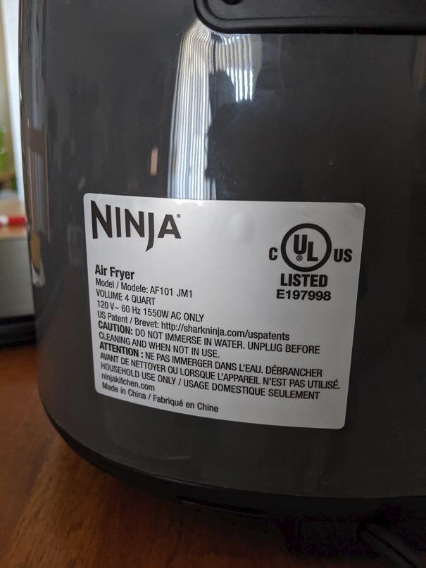 Ninja AF101 customer photo 2