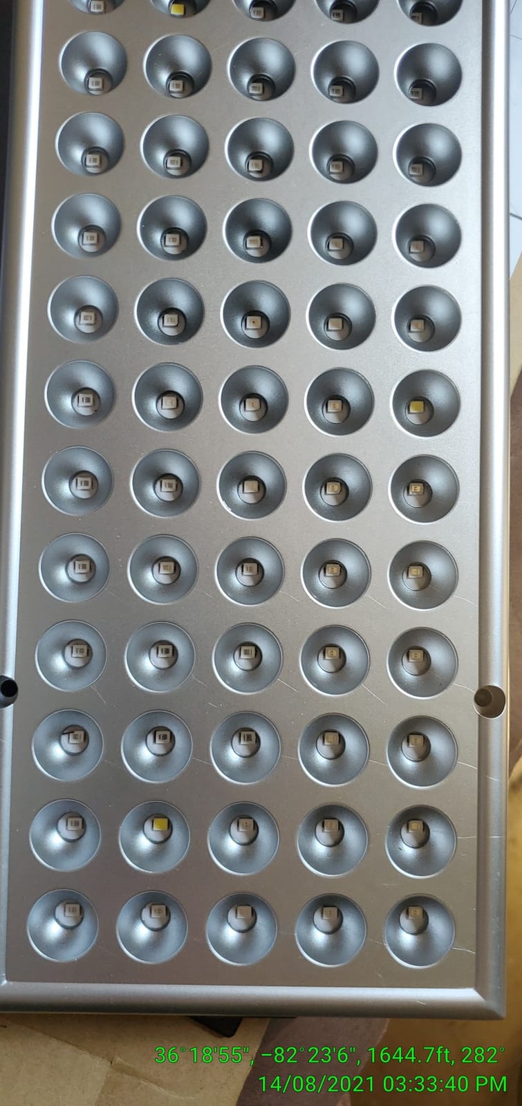 LED Grow Lights for Indoor Plants, Panel Plant Light Full Spectrum with IR & UV Bulbs for Seedlings,Micro Greens,Clones,Succulents (Size:9.9x9.9inches) customer photo 1