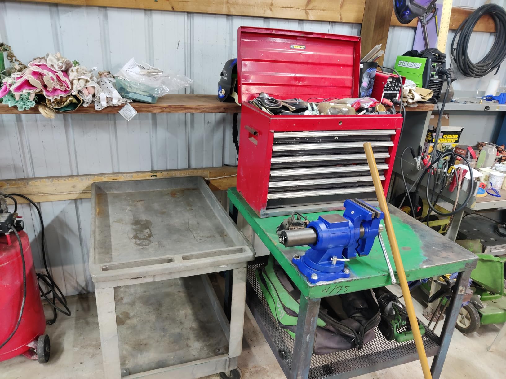 Forward DT08125A 5 Inch Heavy Duty Bench Vise with 360°Swivel Base and Head customer photo 2