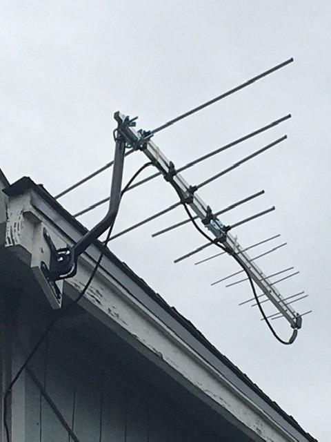 TV Outdoor Yagi Antenna with Long Range Reception Capacity - Digital TV Antenna Available for Attic or Roof Mount, Long Range Digital OTA Antenna for Clear Reception, 4K/1080P/HD customer photo 2