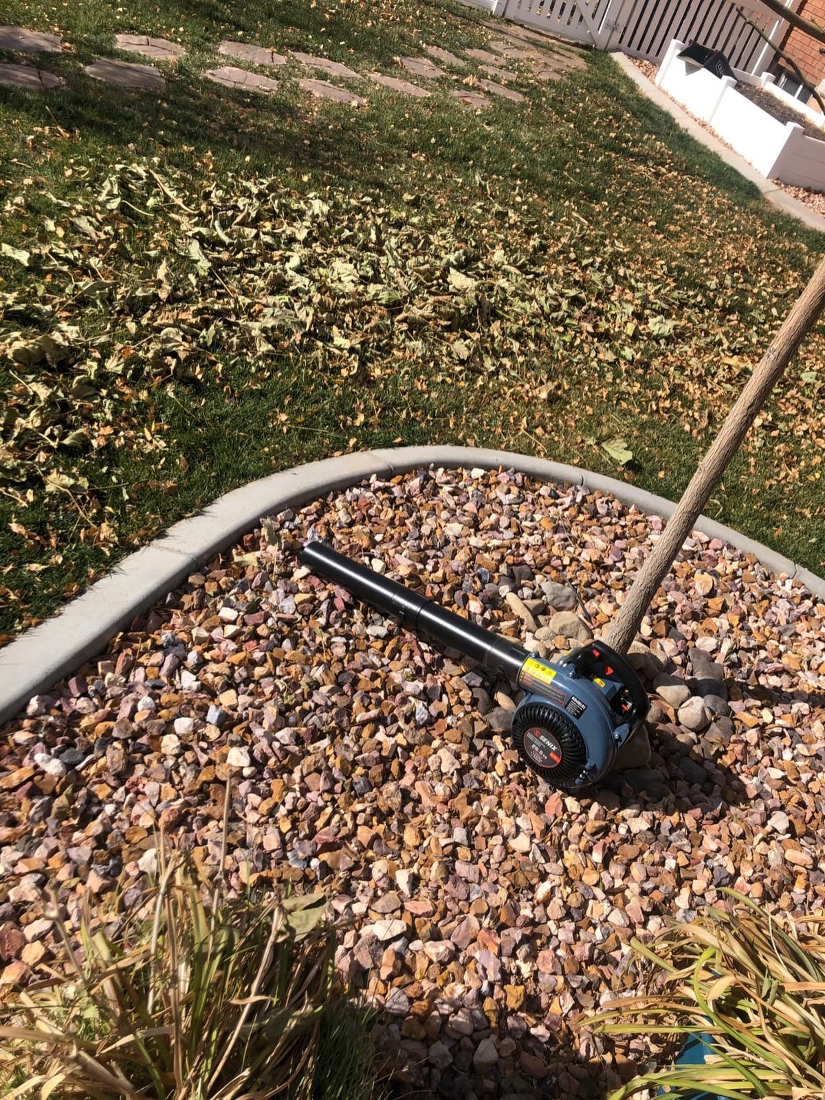 SENIX 4QL 26.5cc 4-Cycle Handheld Gas Leaf Blower, Up to 410 CFM & 125 MPH customer photo 2