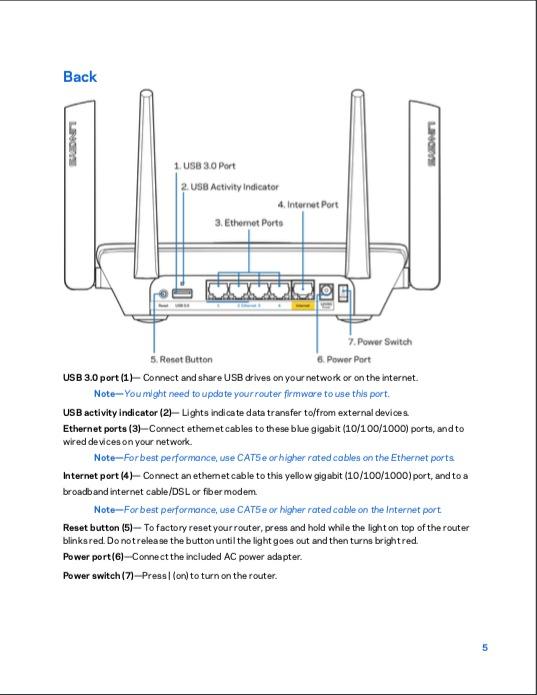 Linksys Mesh Wifi 5 Router, Tri-Band, 2,000 Sq. ft Coverage, Supports Guest WiFi, Parent Control, 20+ Devices, Speeds up to (AC2200) 2.2Gbps - MR8300 customer photo 2