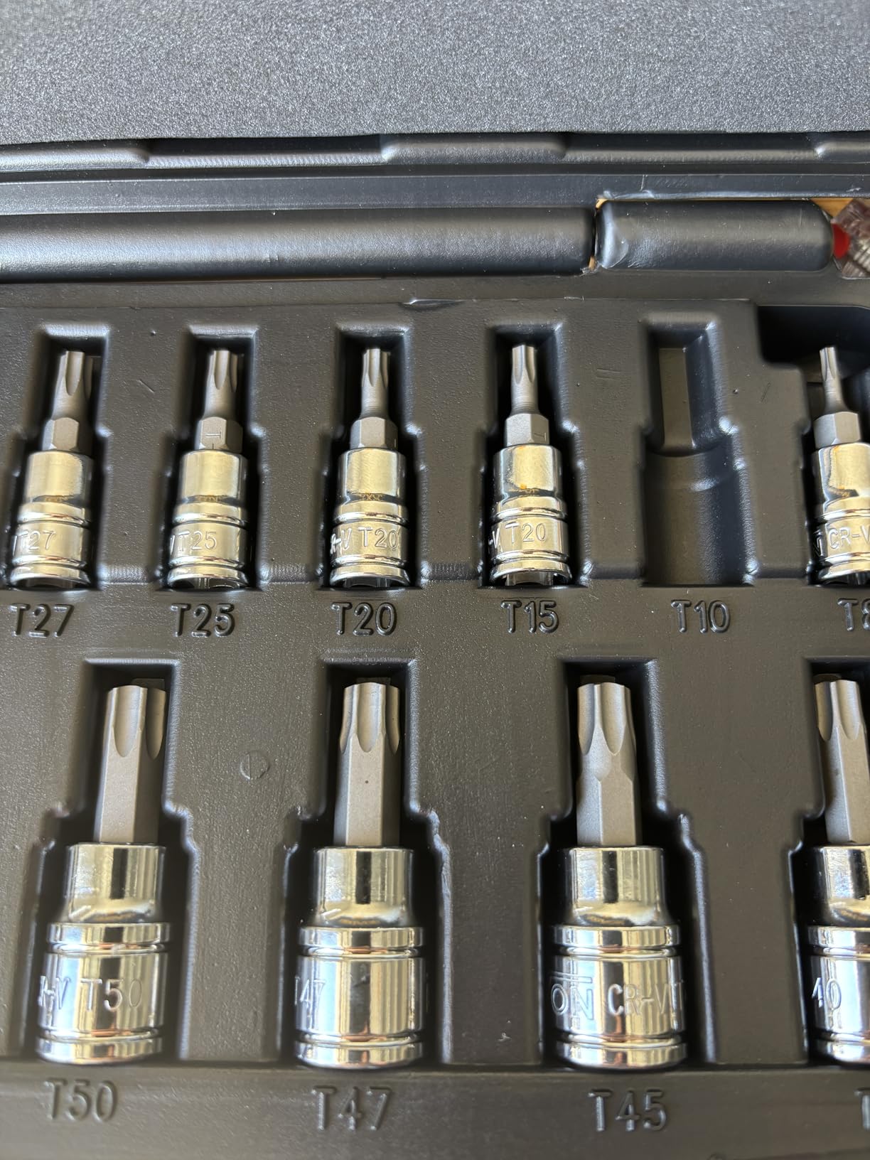 LEXIVON Torx Bit Socket Set, Premium S2 Alloy Steel | 13-Piece Star T8 - T60 Set | Enhanced Storage Case (LX-143) customer photo 1