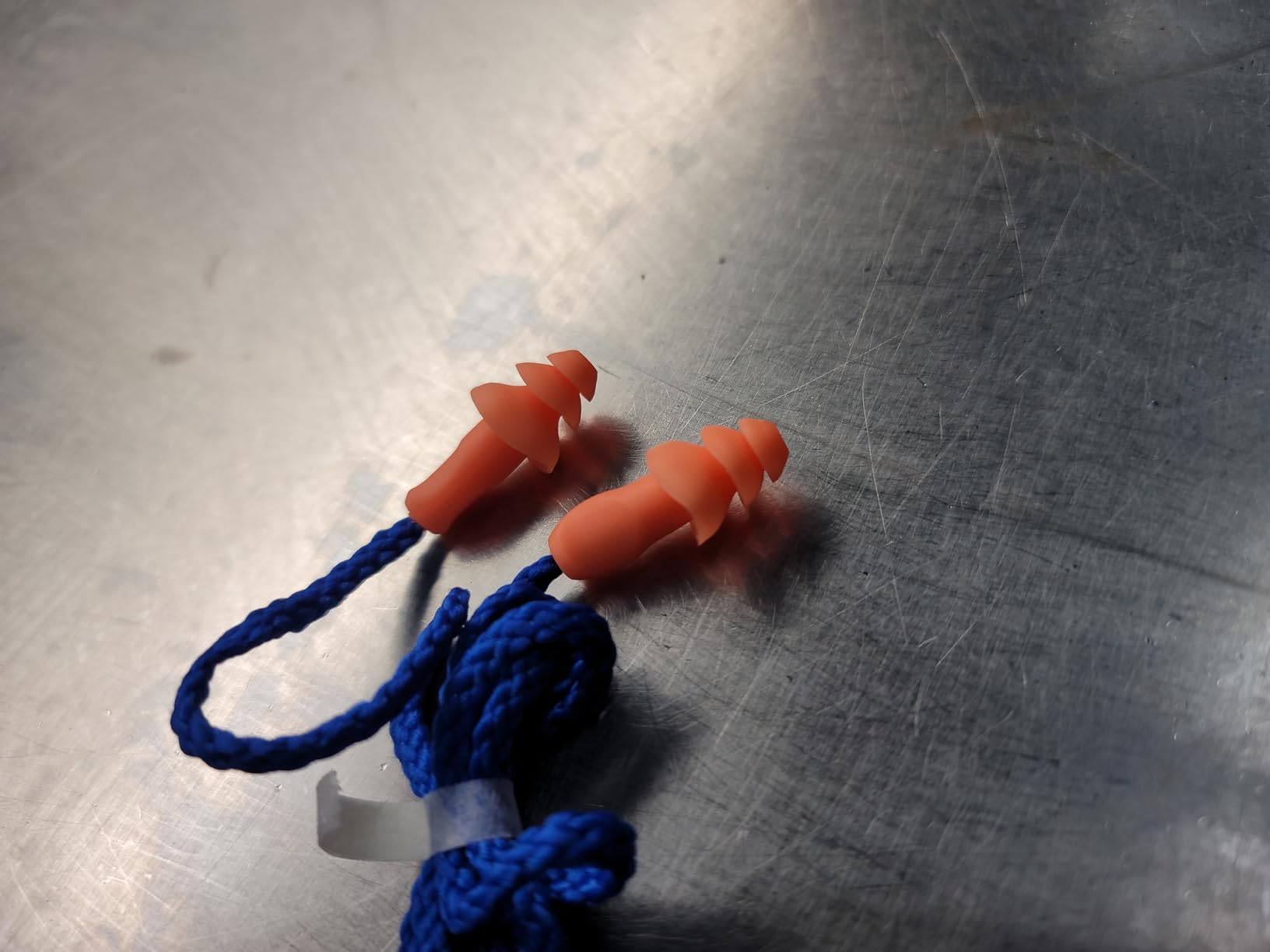 Quality Reusable Earplugs 100 Pair - 25dB Corded Silicone Ear Plugs for Shooting Construction Work Ear Plugs Motorcycle Range Hunting Hearing Protection Ear Protection for Mowing Earplugs Reusable customer photo 2