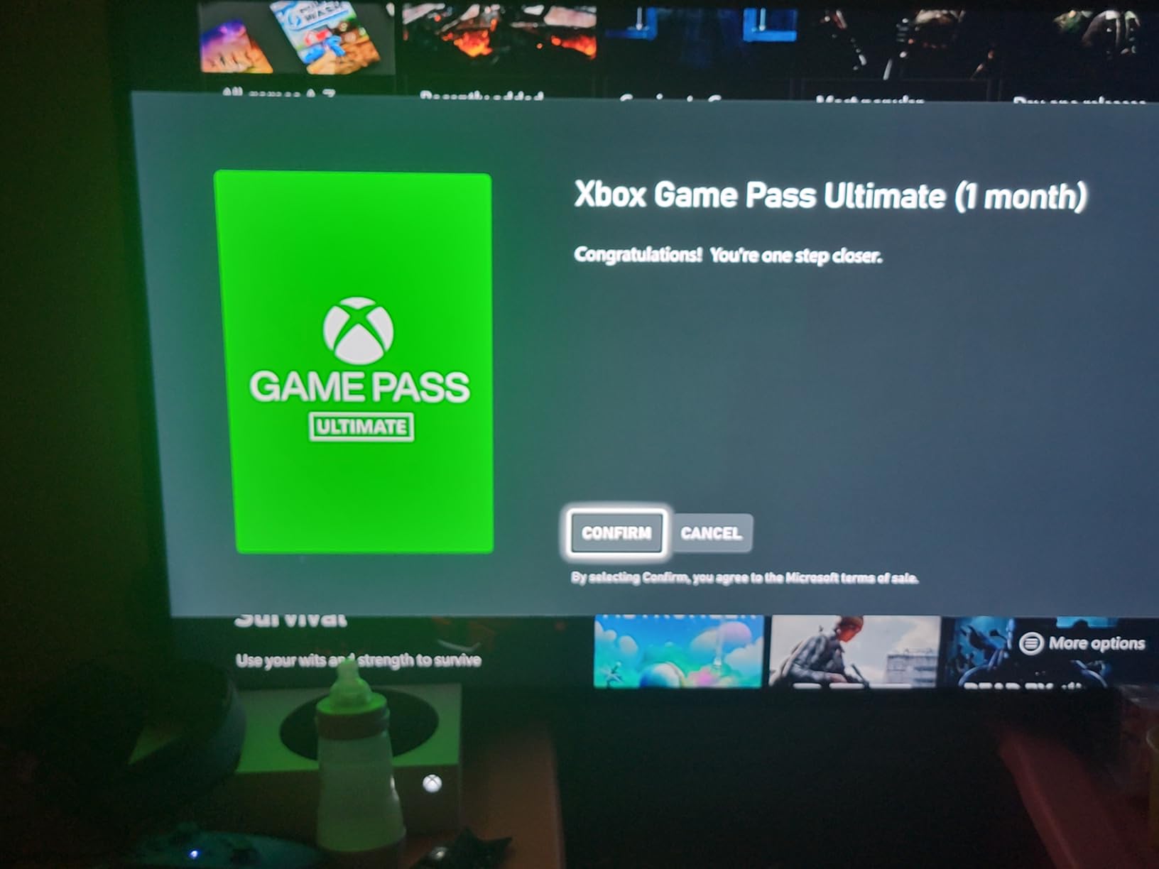 Xbox Game Pass Ultimate – 1 Month Membership – Xbox Series X|S, Xbox One, Windows, Cloud Gaming Devices [Digital Code] customer photo 2
