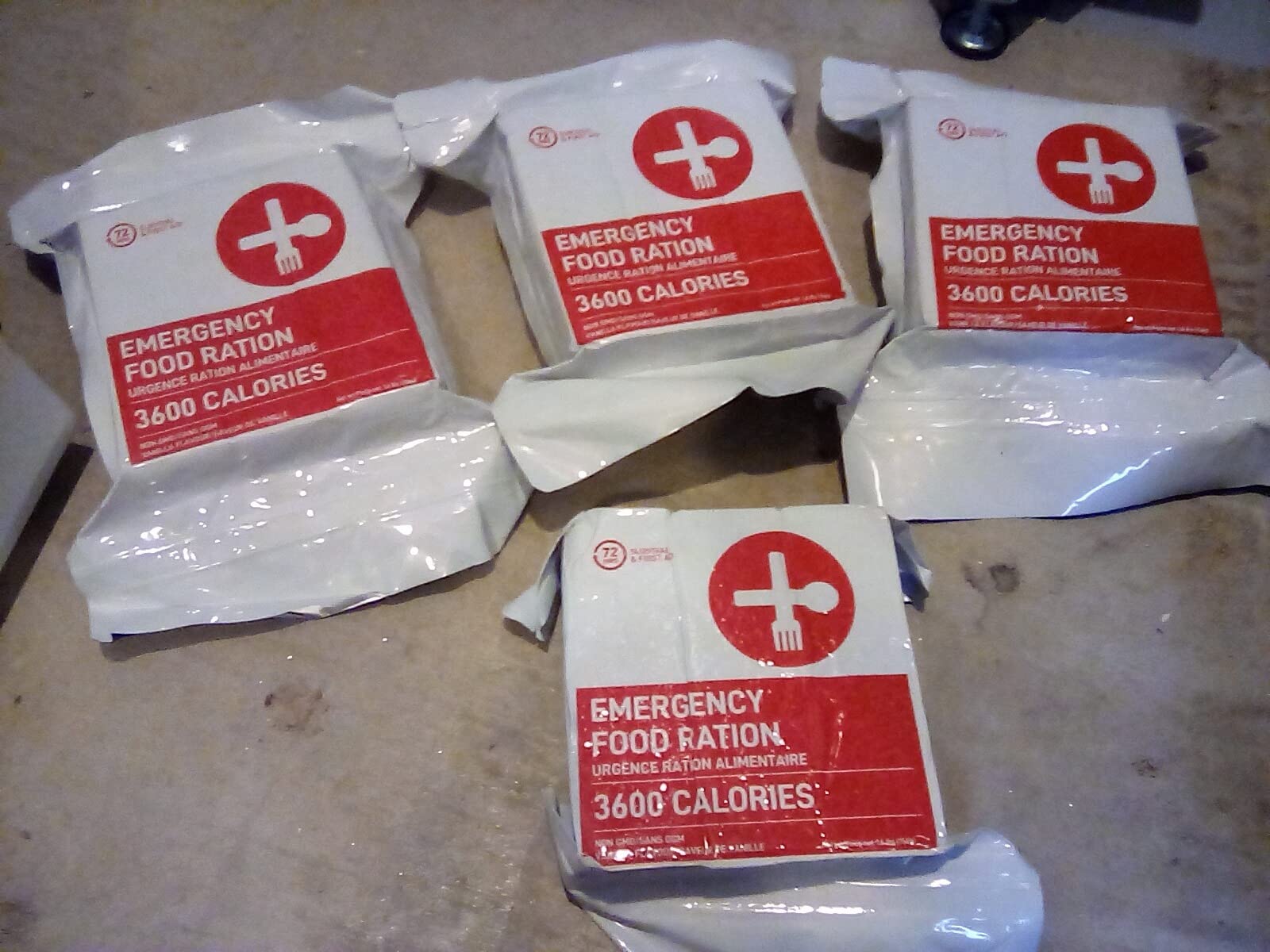 72 HRS Food Rations, Emergency Food Rations, Rations Emergency 3600 Calories for 72 Hours, 5 – Year Shelf Life, Emergency Food customer photo 2