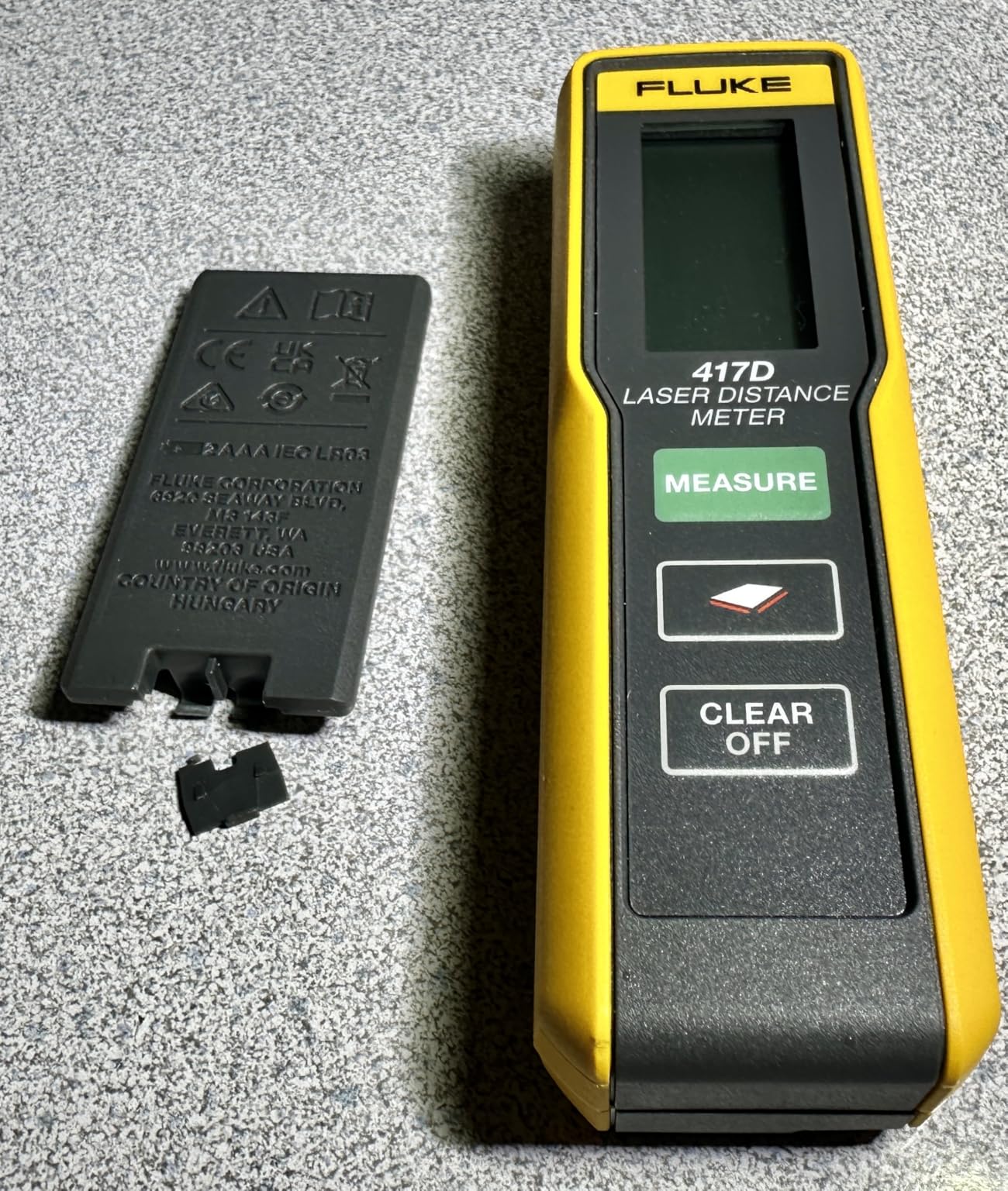 Fluke 417D Laser Distance Meter customer photo 1