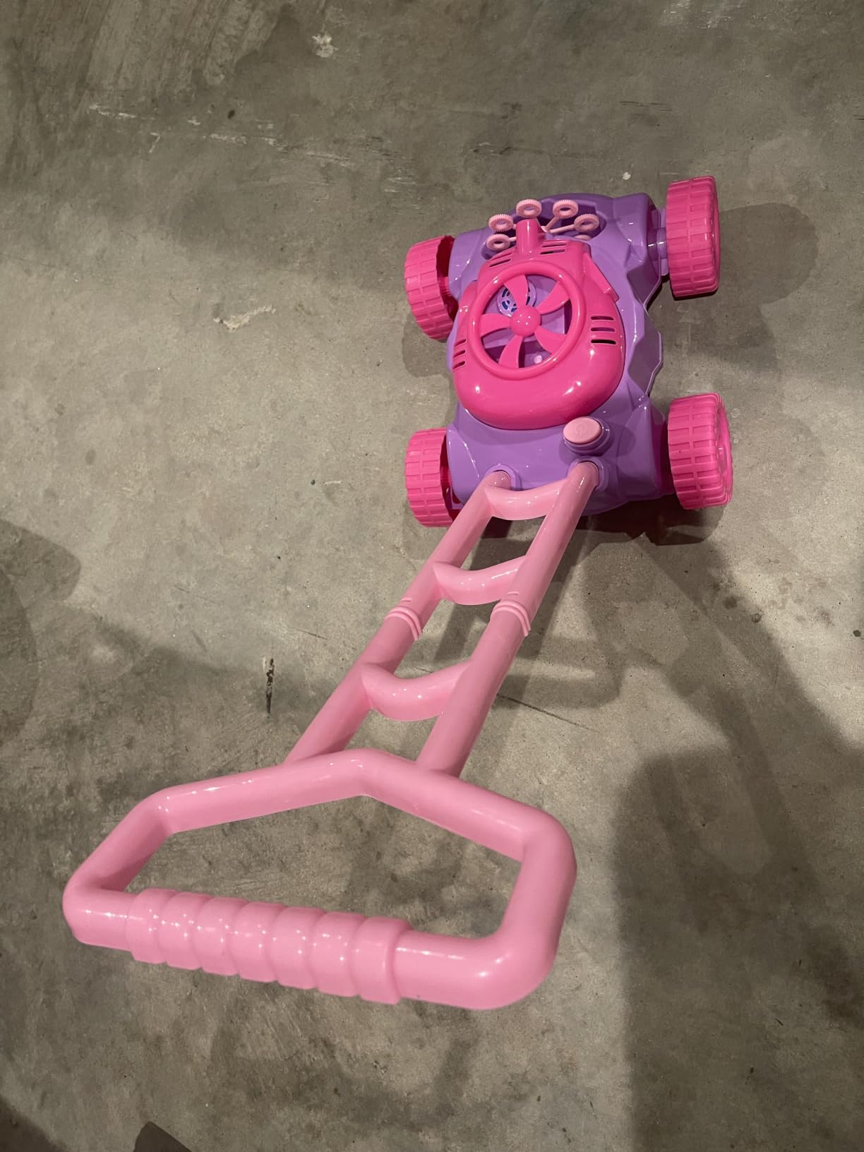 ArtCreativity Bubble Lawn Mower for Toddlers 1-3, Bubble Machine for 1-Year-Old Girl Gifts, Toddler Outdoor Toys for 2-Year-Old Girl Birthday Gift, Push Summer Gardening Toys for Toddlers Age 1 2 3 + customer photo 1