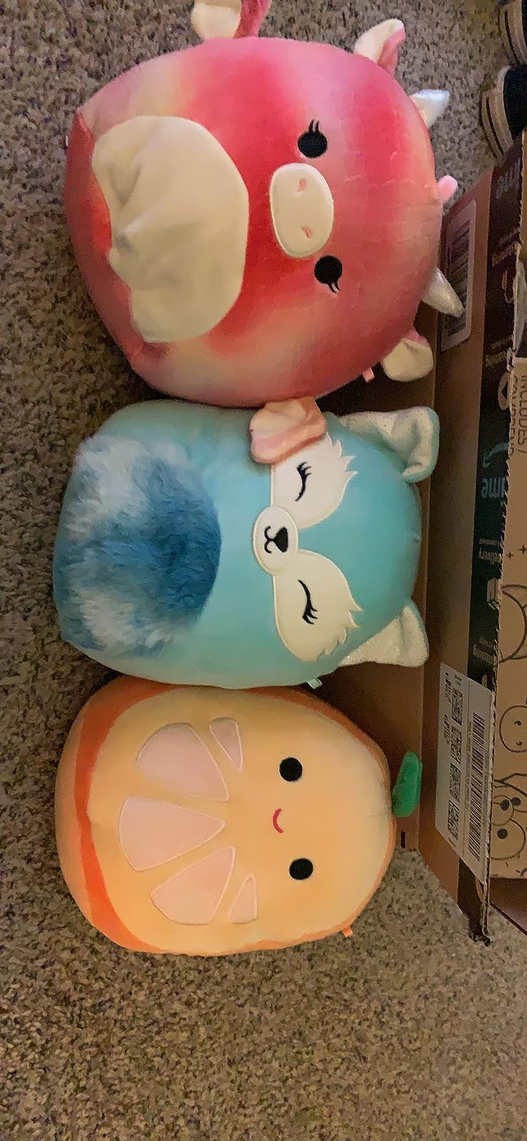 Squishmallows Original Mystery 3-Pack (8-Inch) – Official Jazwares Plush (Medium-Sized) customer photo 2