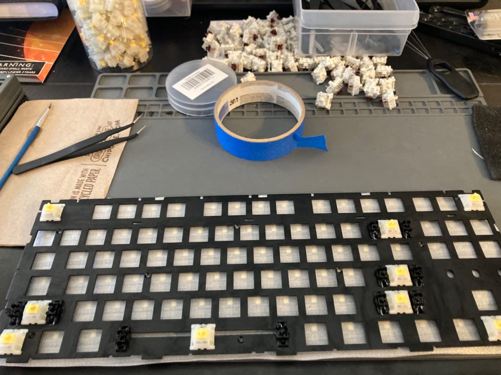 Keychron C1 Wired TKL Hot-Swappable Mechanical Keyboard, White Backlight customer photo 1