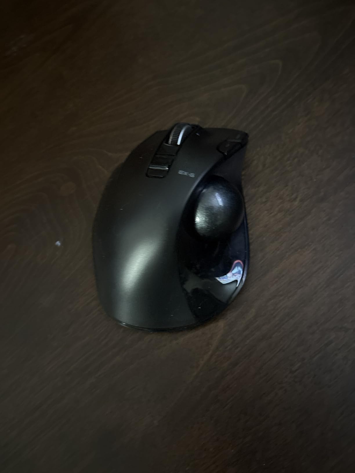 ELECOM EX-G Left Handed Thumb Control Trackball Mouse Wireless M-XT4DRBK-G customer photo 1