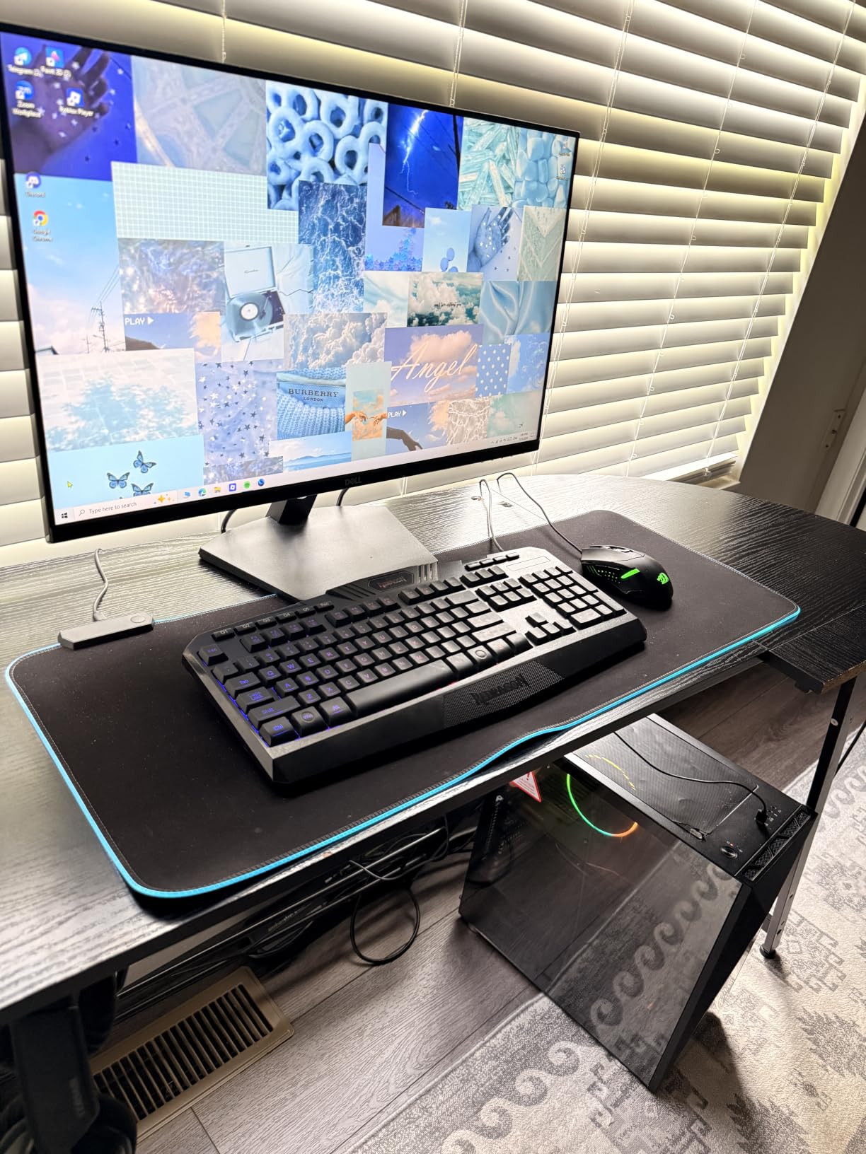 RGB Mousepad Led Mouse Pad, Large Mouse Pad,Led and Big Mouse mat customer photo 2