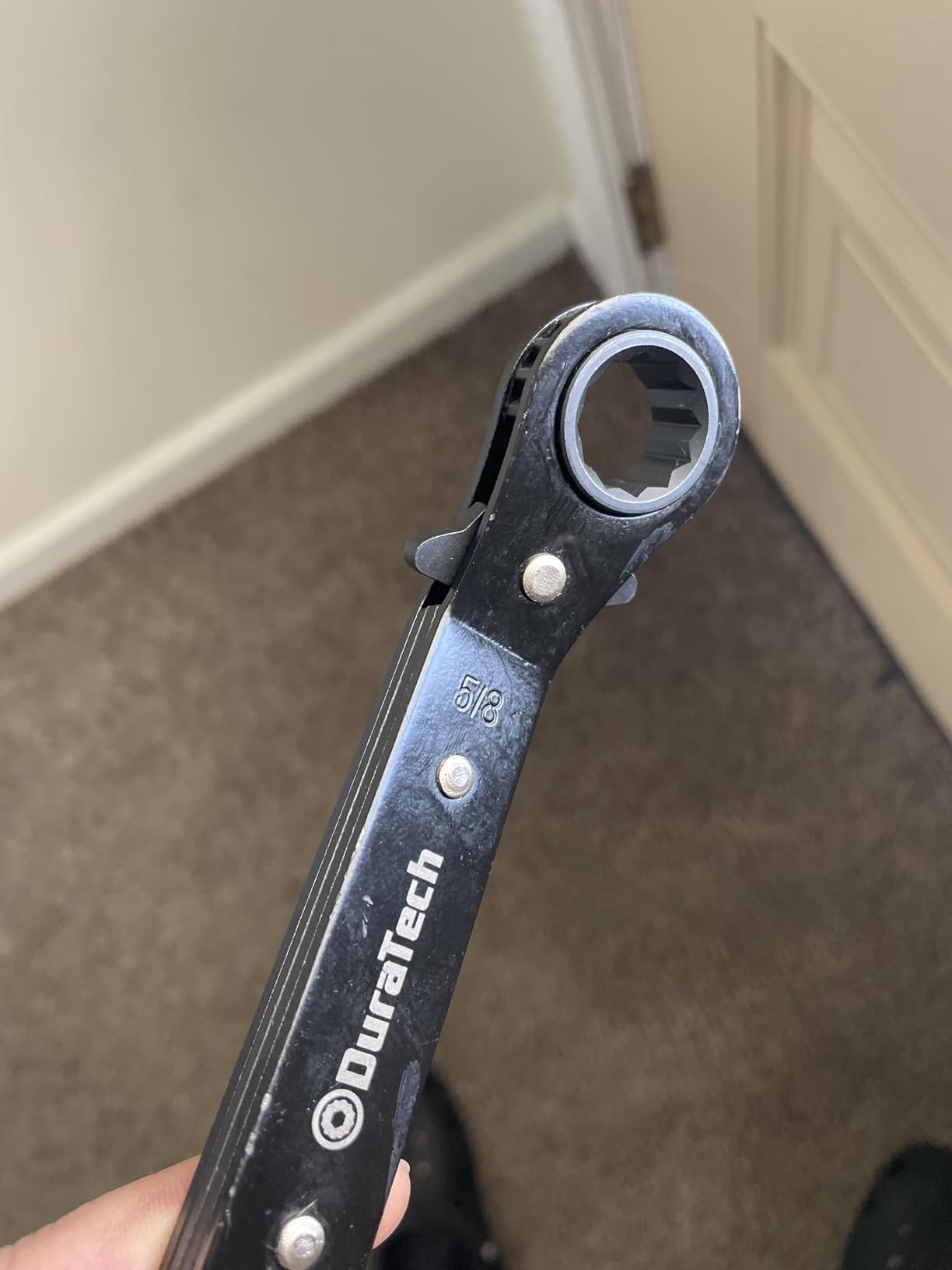DURATECH 5-Piece Double Box Reversible Ratcheting Wrench Set, SAE customer photo 2