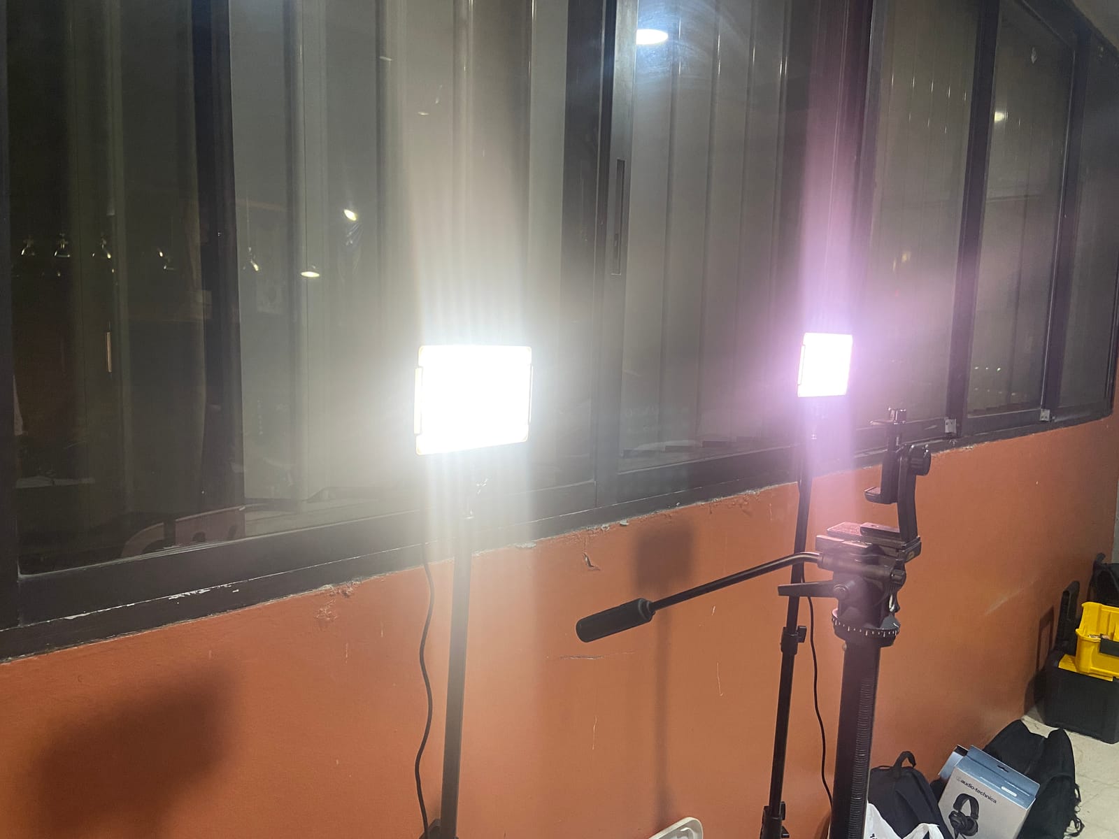 2 Packs RGB LED Video Light with Tripod Stand/White Filters customer photo 2