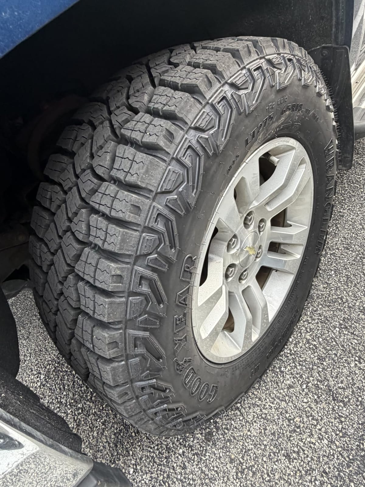 Goodyear Wrangler Territory MT LT275/65R18 113Q C Tire customer photo 1