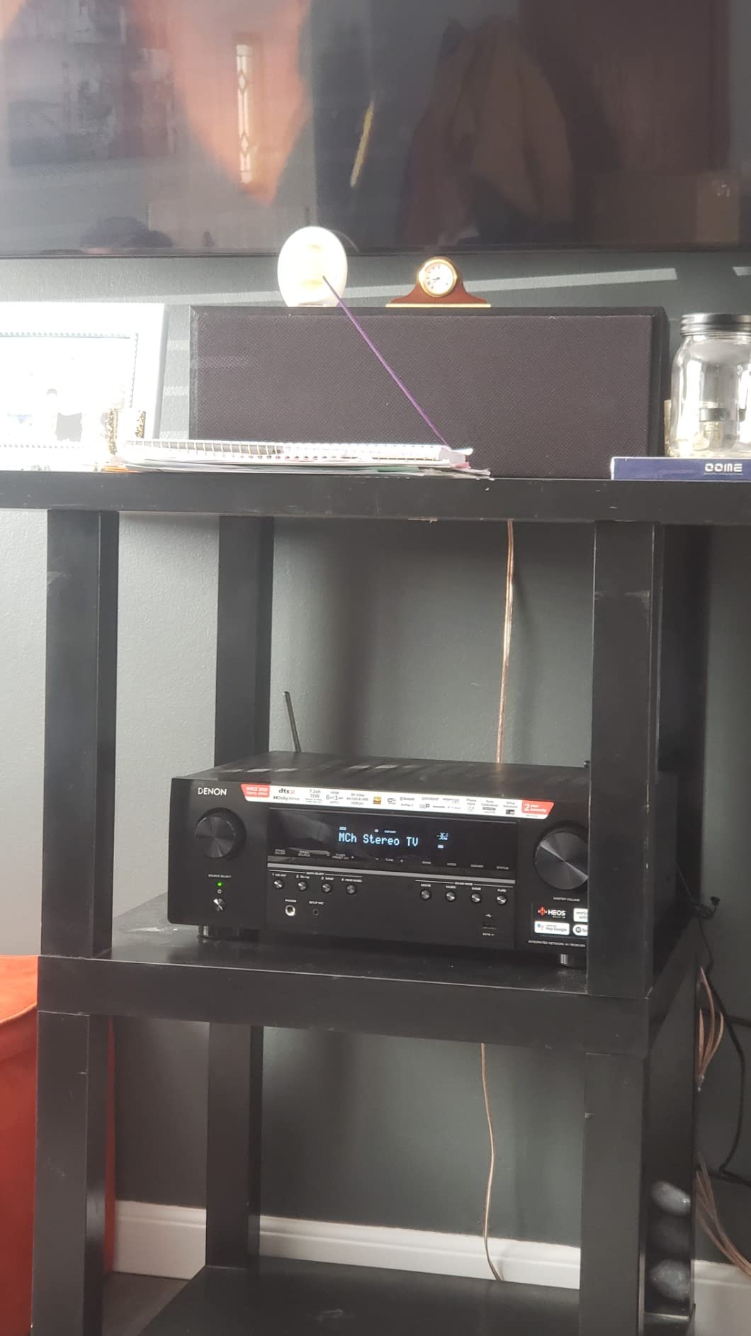 Denon AVR-S760H 7.2 Ch AVR - 75 W/Ch (2021 Model), Advanced 8K Upscaling customer photo 1
