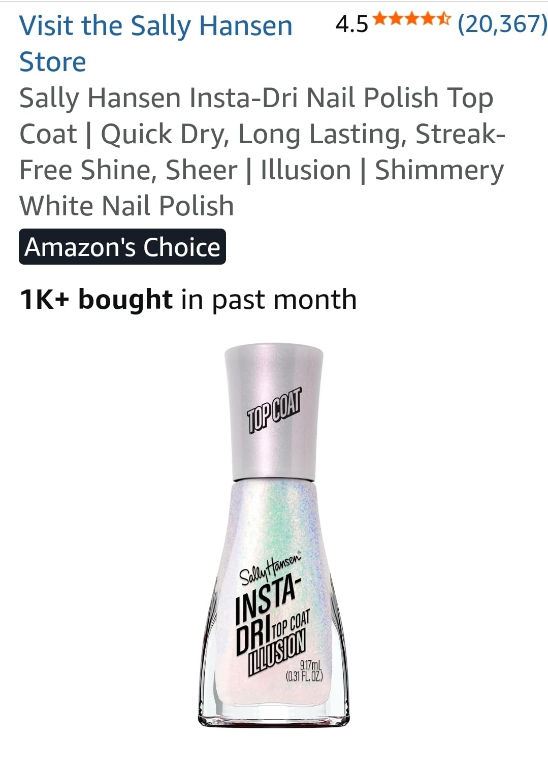 Sally Hansen Insta-Dri Polish customer photo 1