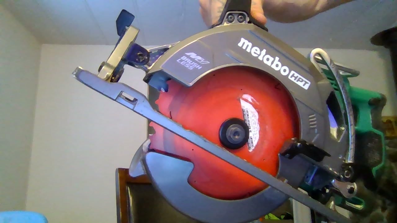 Metabo HPT 36V MultiVolt 7-1/4 Inch Rear Handle Circular Saw, Tool Only – No Battery, Lightest Weight in Its Class, 53° Bevel Capacity, High-Capacity Cutting, C3607DWAQ4 customer photo 1