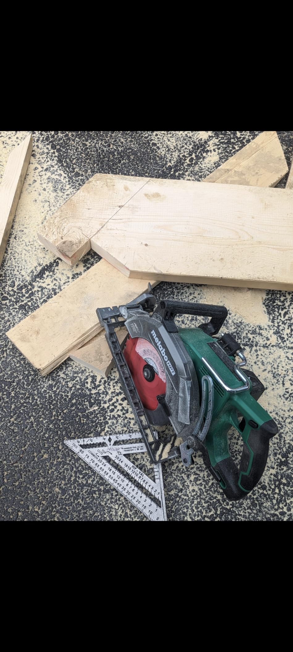 Metabo HPT 36V MultiVolt 7-1/4 Inch Rear Handle Circular Saw, Tool Only – No Battery, Lightest Weight in Its Class, 53° Bevel Capacity, High-Capacity Cutting, C3607DWAQ4 customer photo 2