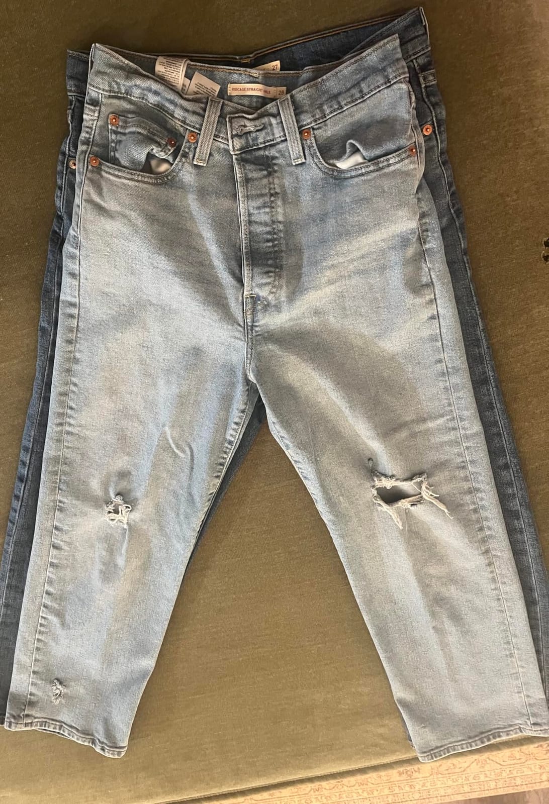 Levi's Ribcage Straight Ankle Jeans customer photo 1